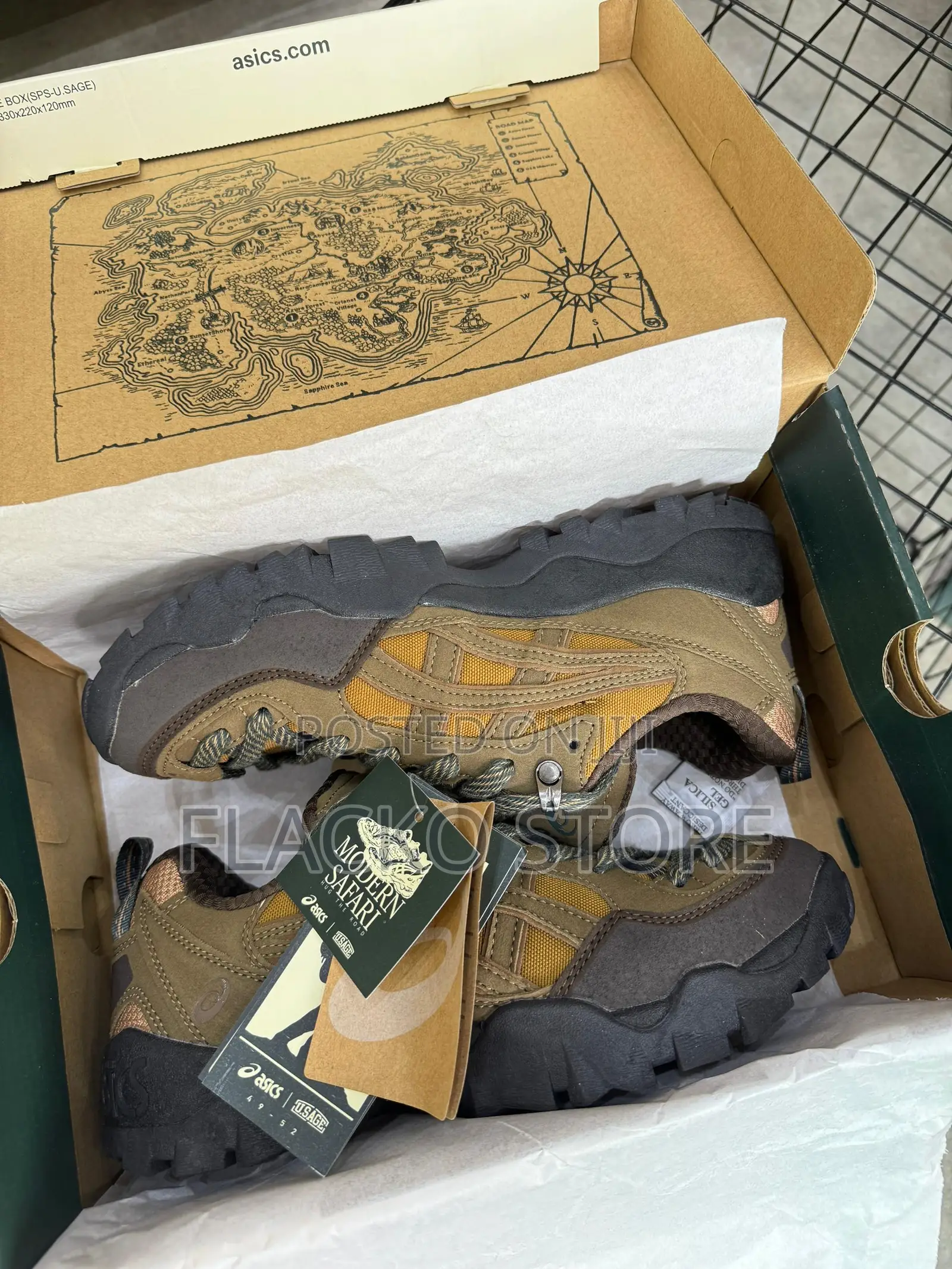 Original U.Sage X Asics Gel-pickax Hiking Sneakers