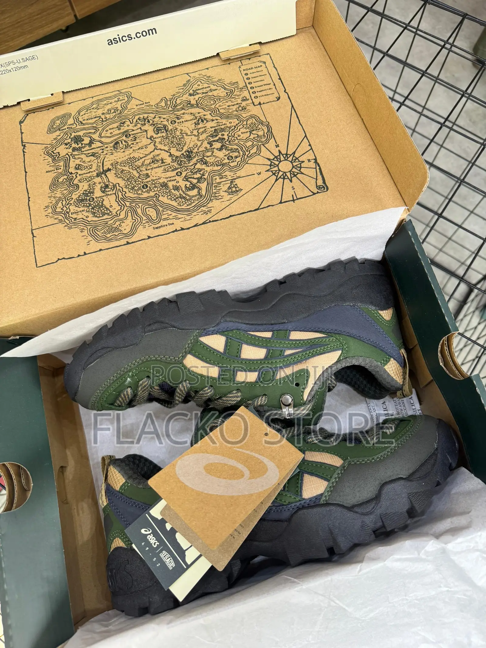 Original U.Sage X Asics Gel-pickax Hiking Sneakers