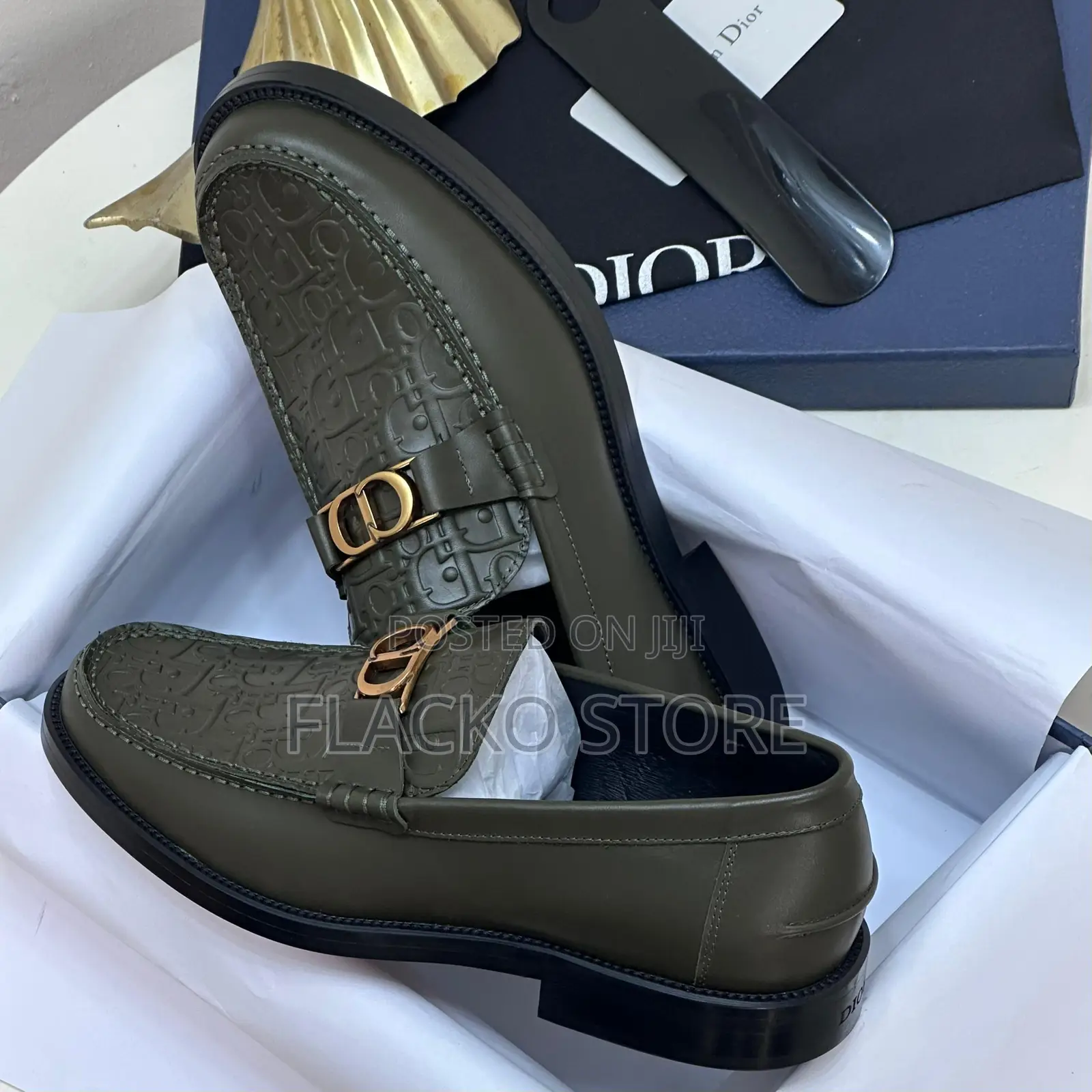 Original Christian Dior Loafers Shoes