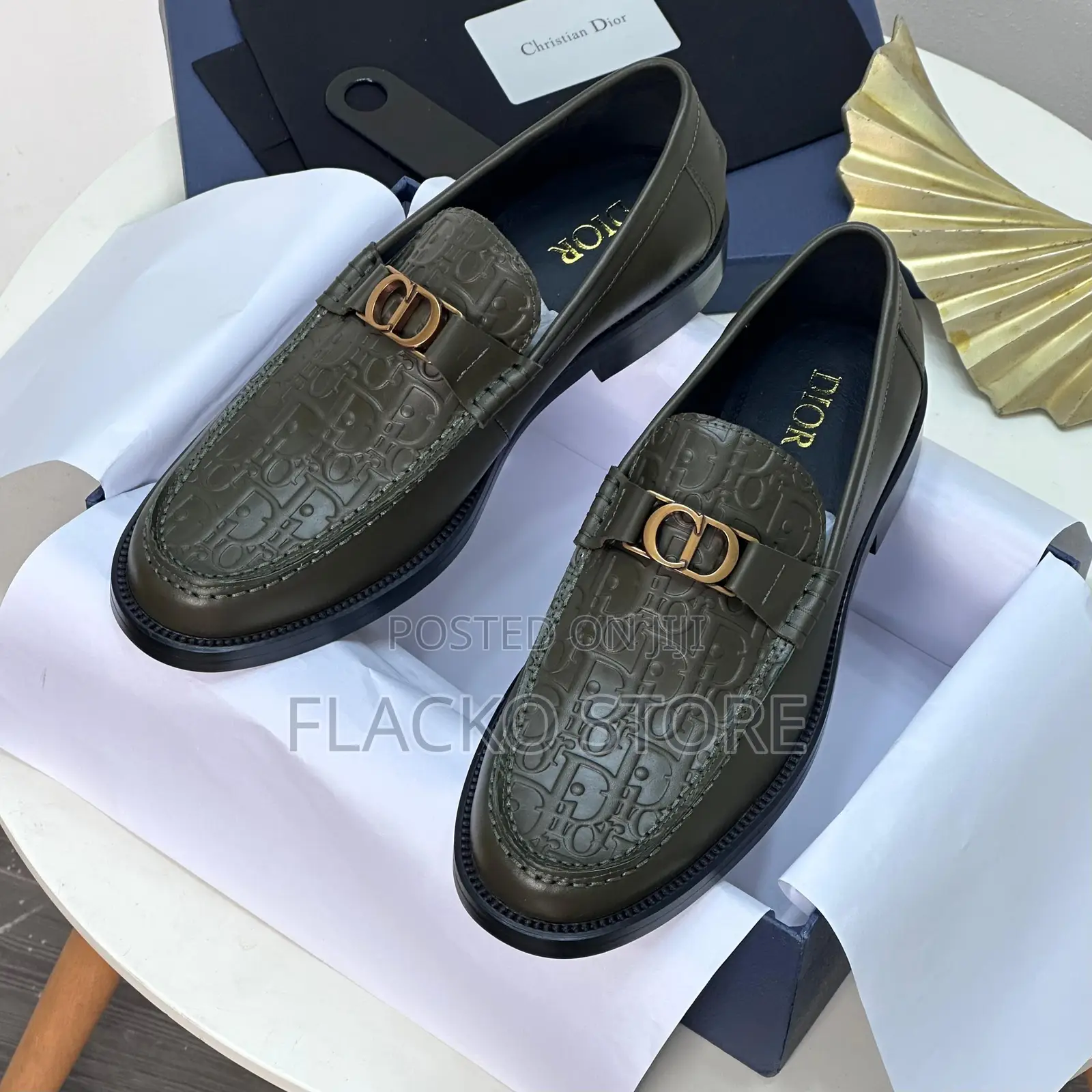 Original Christian Dior Loafers Shoes