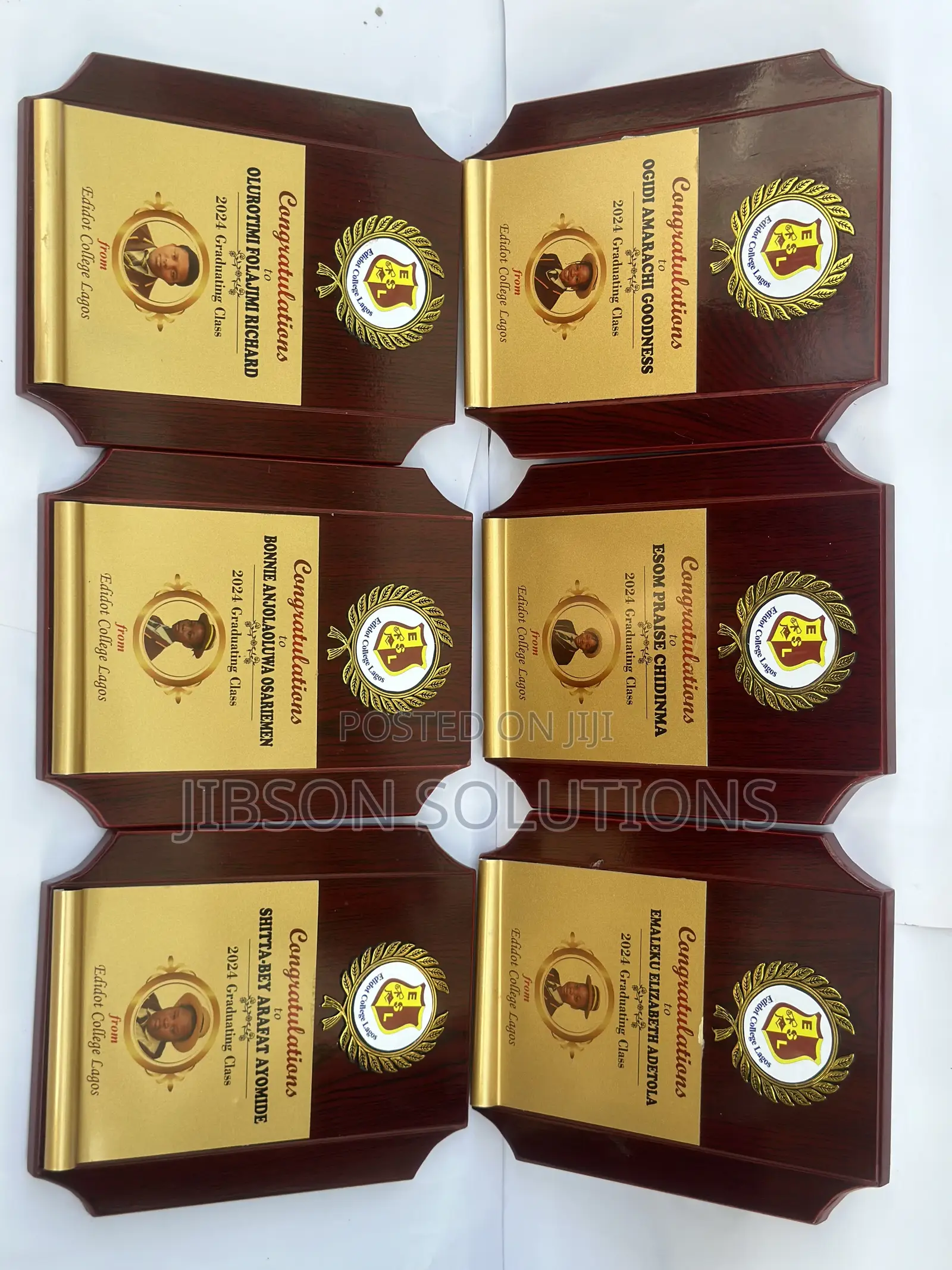 Plaque Award
