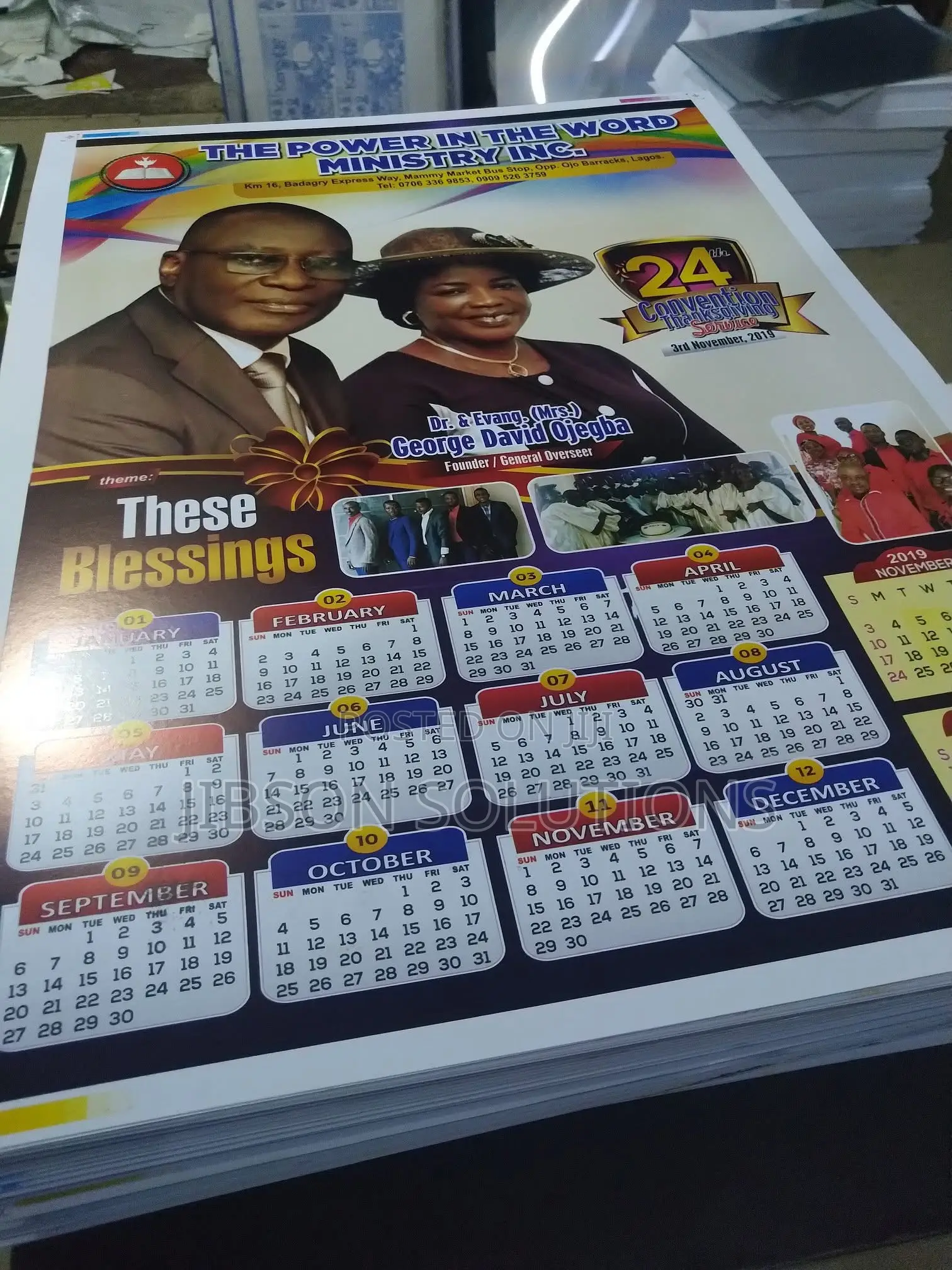 A2 Calendar