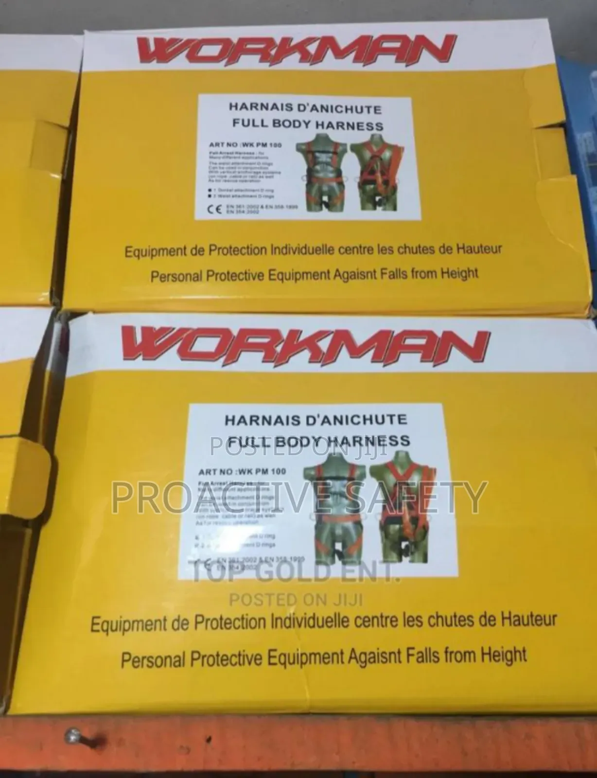 Workman Safety Body Harness Belt
