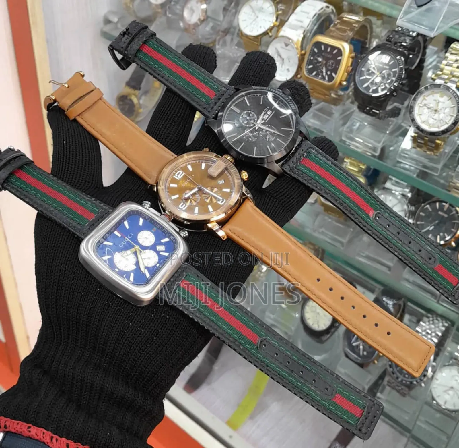 Leather Chrono Watch