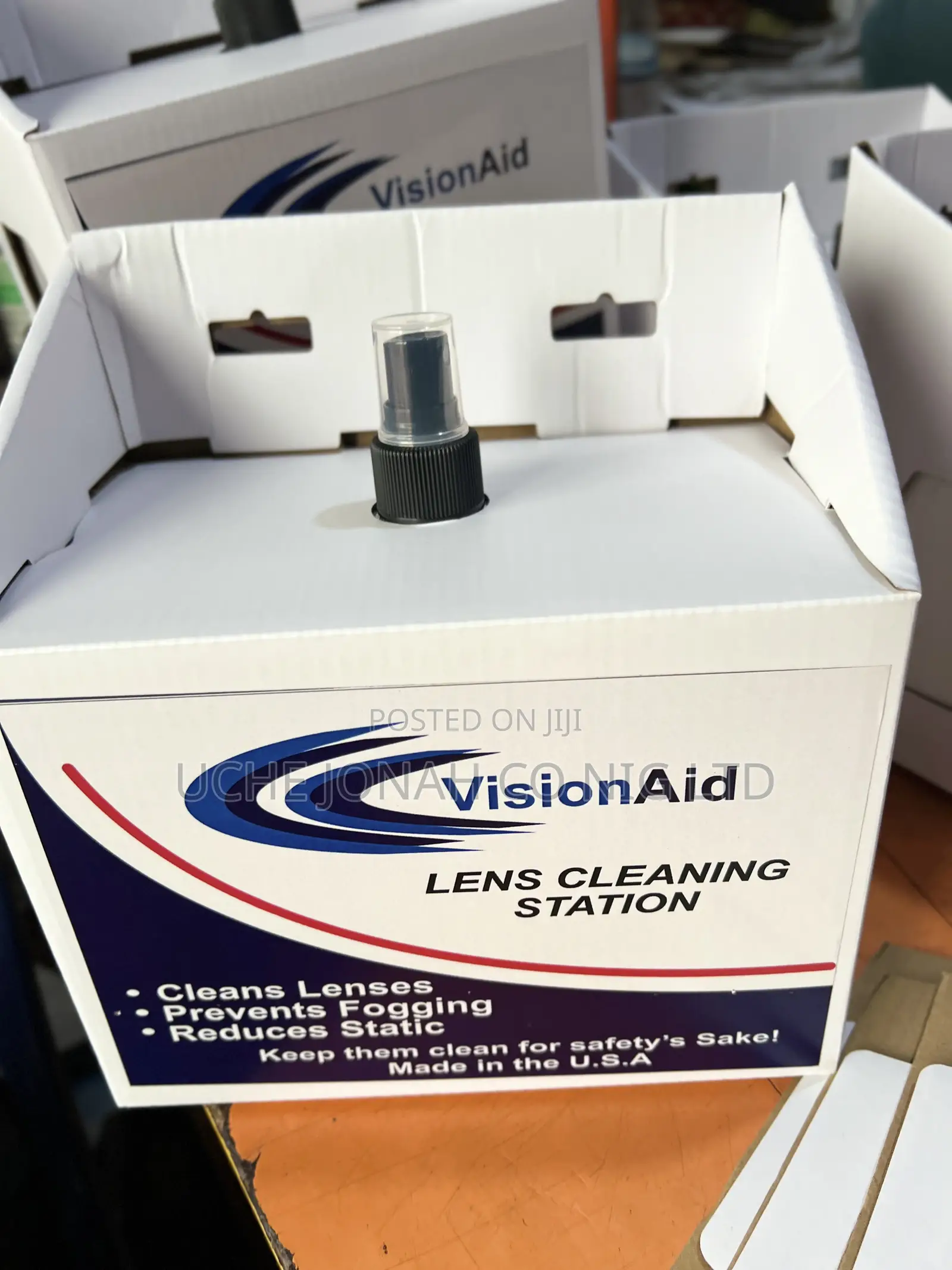 Vision Aid Lens Cleaning Station
