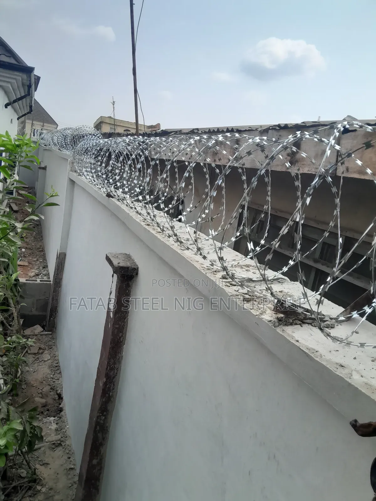 Anti Rust Galvanise Security Fence Wire