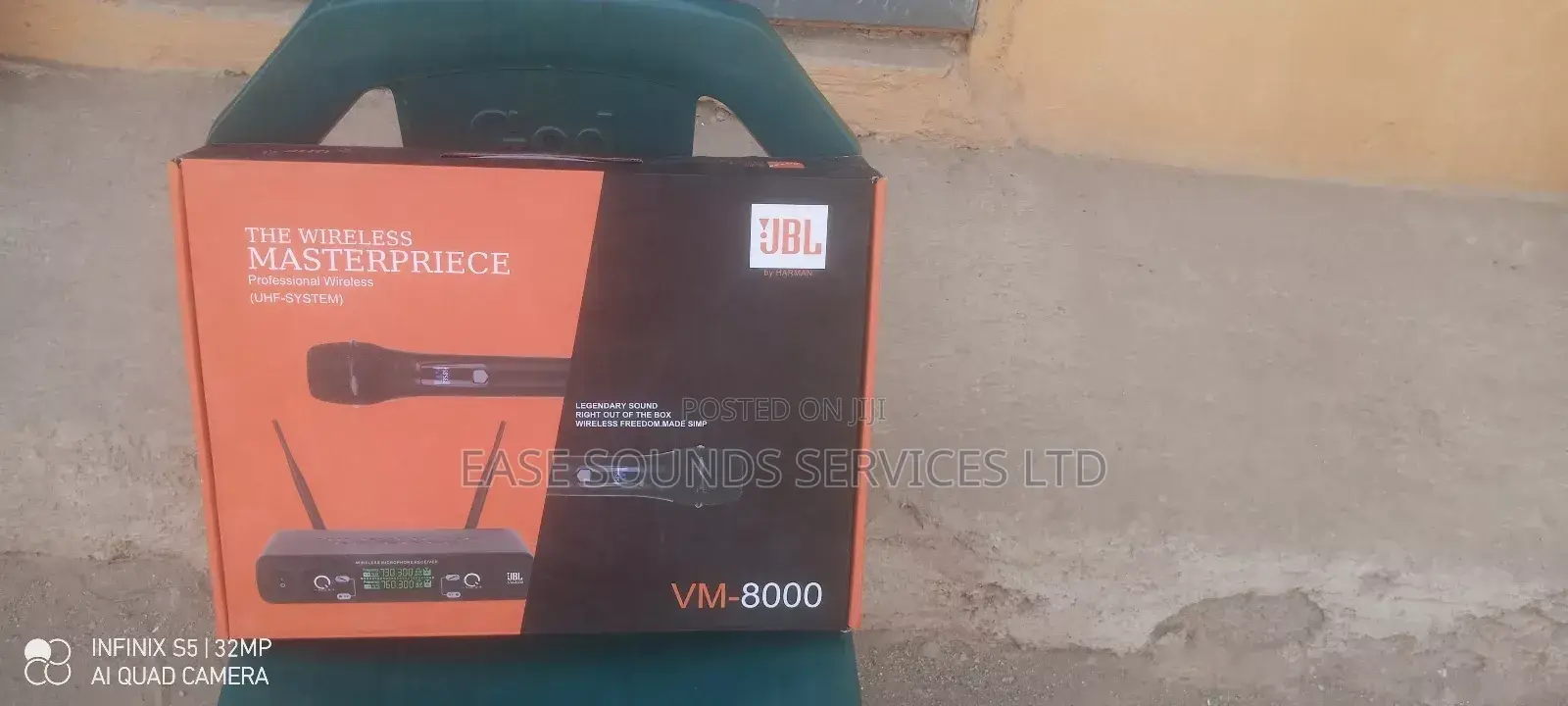 JBL Wireless Mics (Rechargeable)