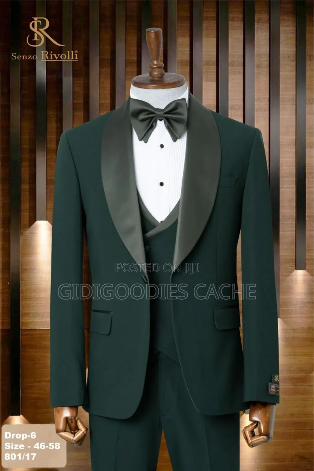 Senzo Rivolli Three Piece Suit