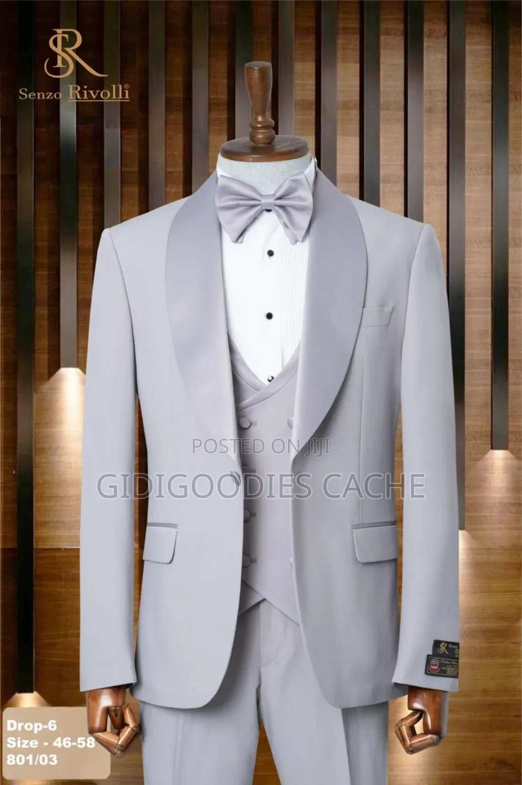 Senzo Rivolli Three Piece Suit