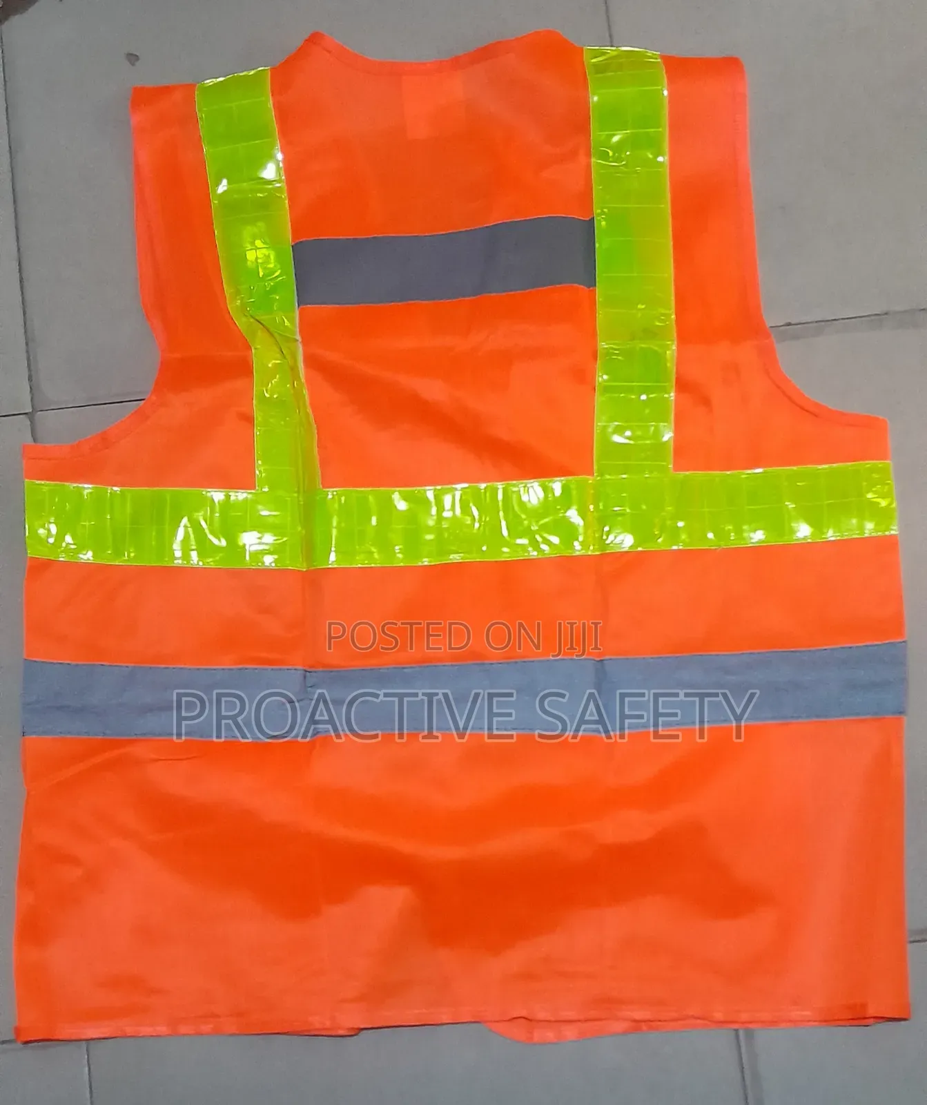 Safety Reflective Vest With Pocket