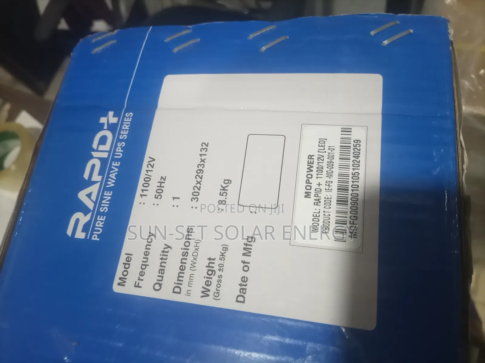 Mopower Inverter 1.1kva 12v With 1year Warranty