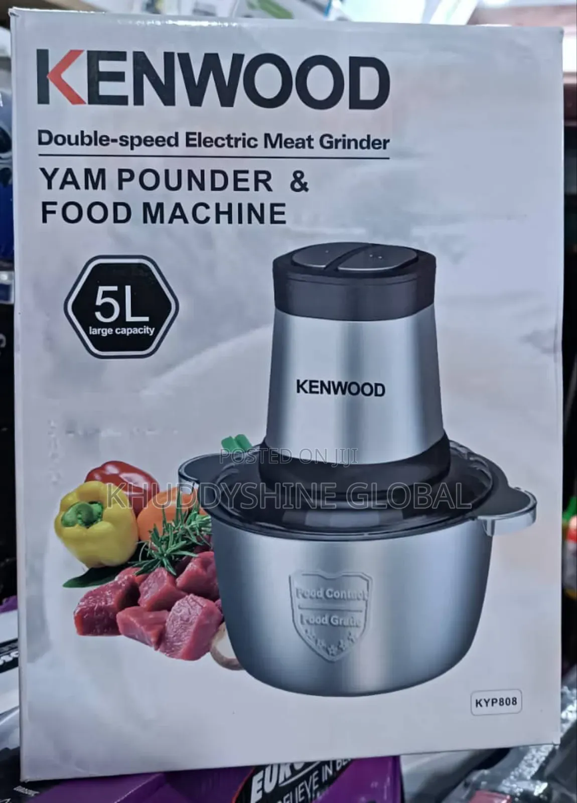 Kenwood 5litre Yam Ponder And Food Machine