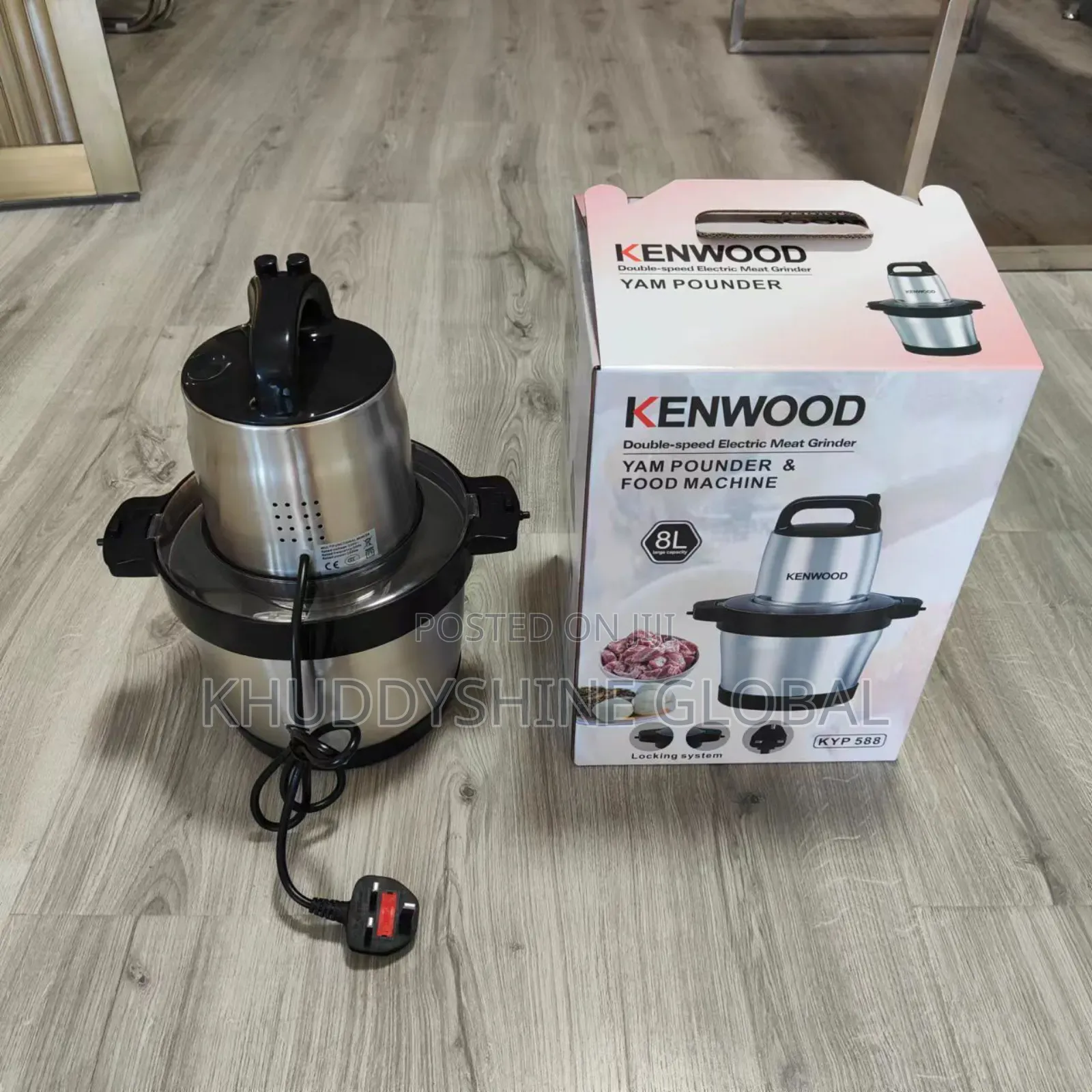 Double Speed Nwood 8litre Yam Ponder And Food Machine