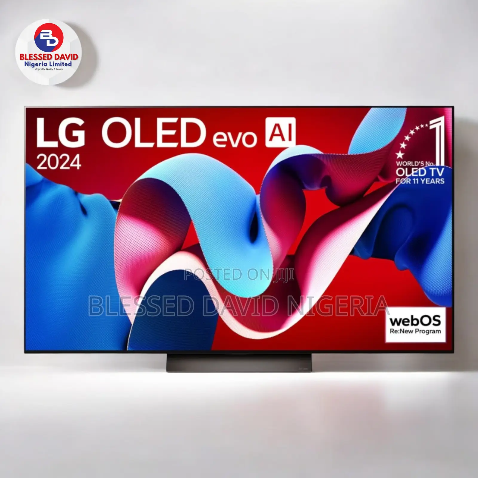 LG 55 Inch OLED Evo C4 Smart TV AI Magic Remote - 2024