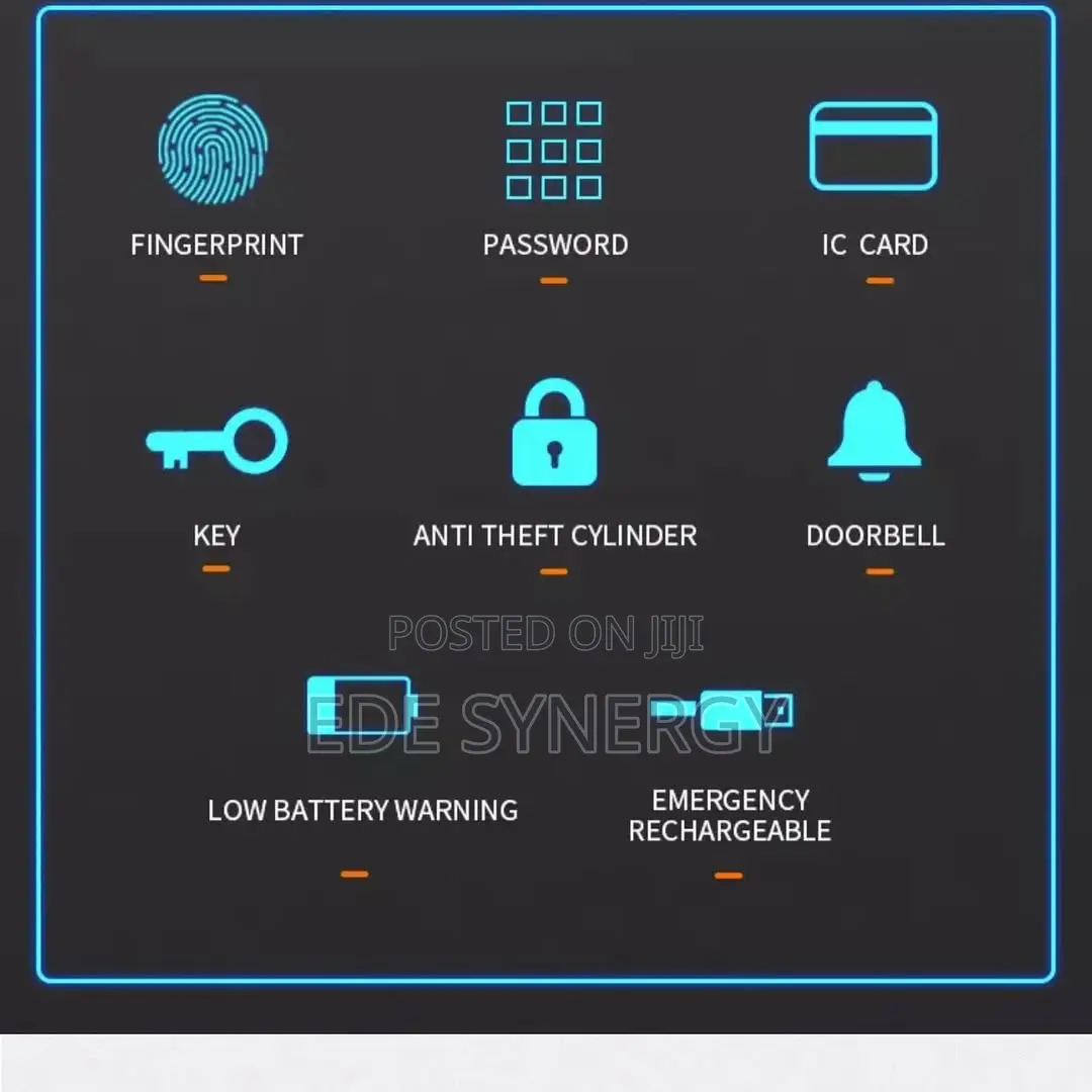 Interior Doors Biometric Digital Smartlock With Mobile App