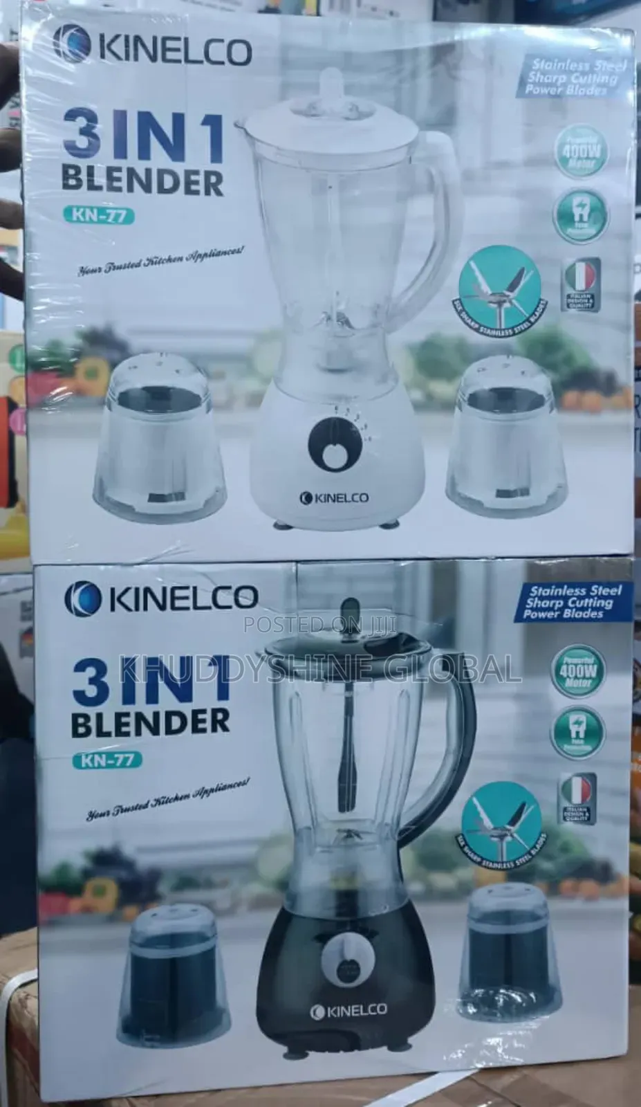Kinelco 3 In 1 Blender 400w Blender