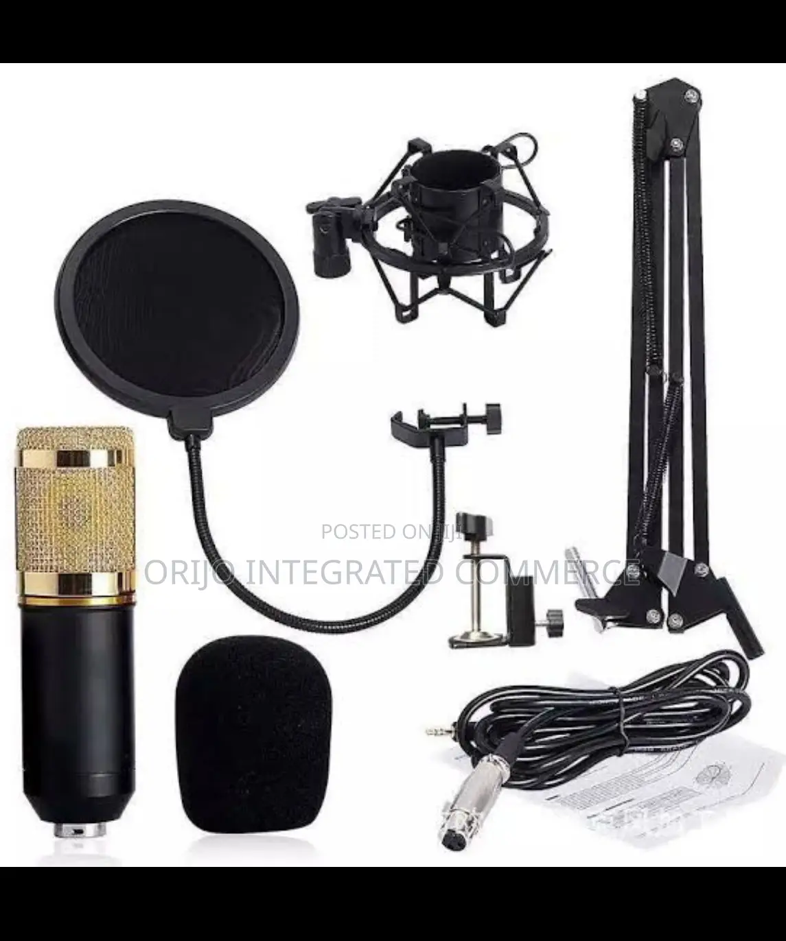 Professional Condenser Microphone With Patented Audio