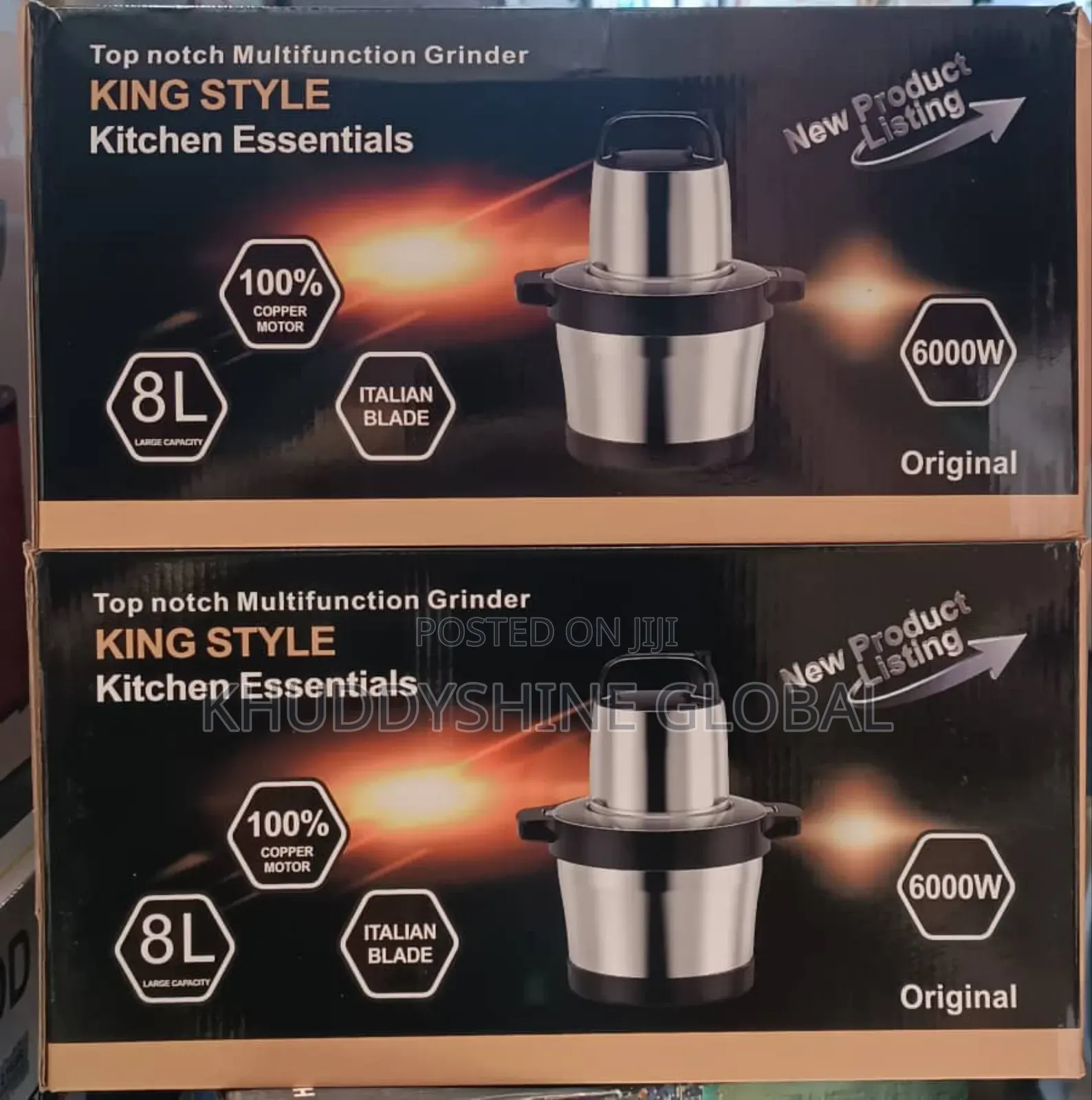 King Style 8L Electric Yam Pounder And Multifunctional Machi