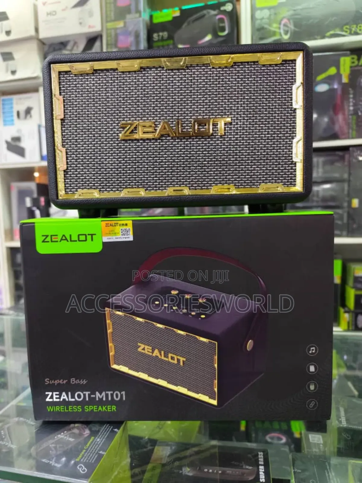 ZEALOT MT01 Super Bass Wireless Bluetooth Speaker