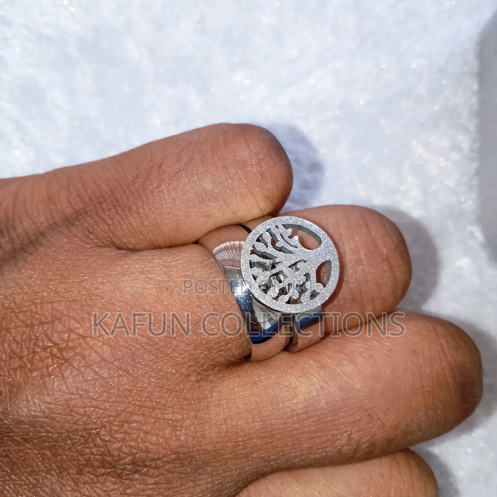 Non-tarnishing Titanium Steel Female Wedding Rings - Size 6