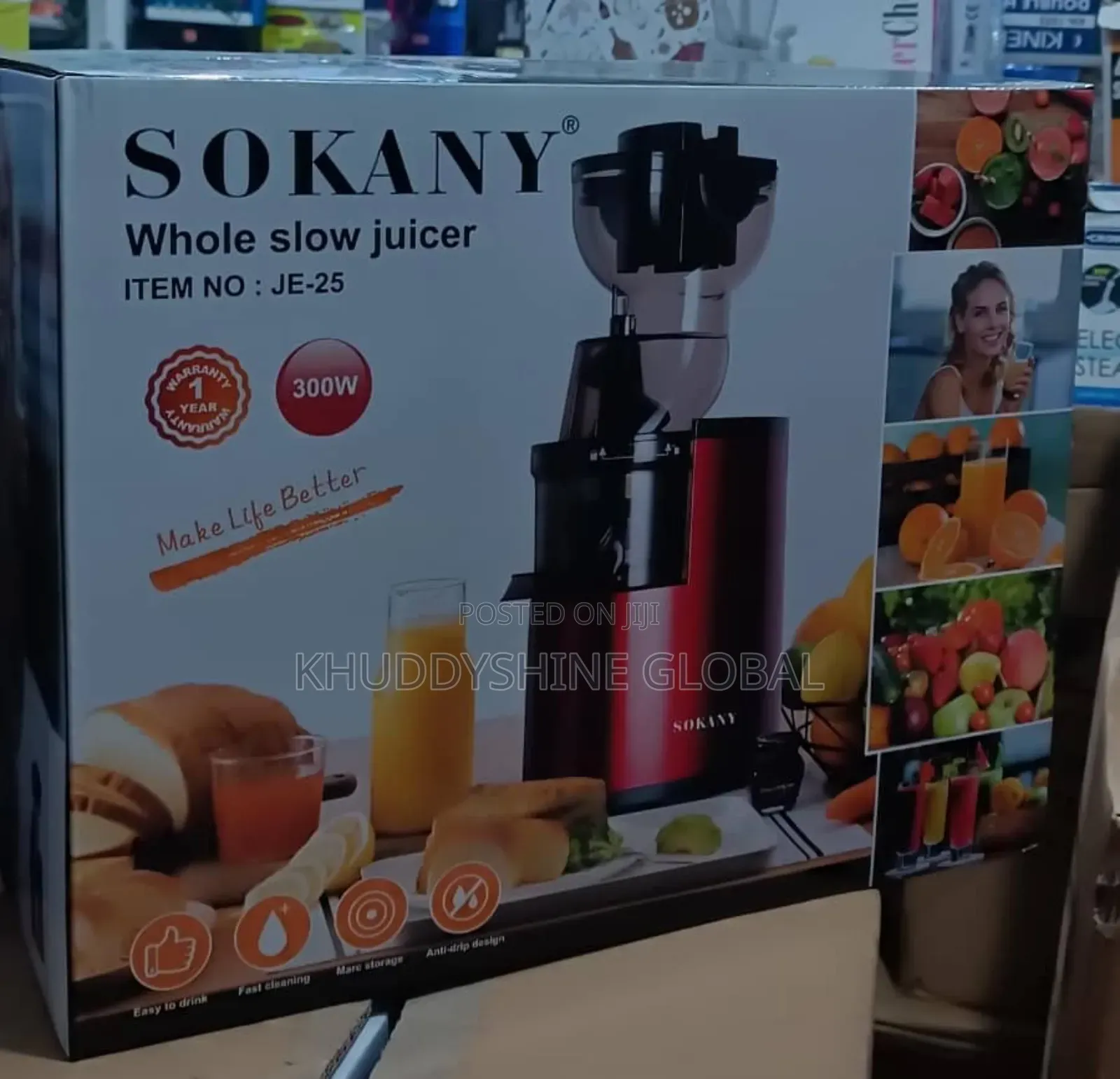 Sokany Whole Slow Juicer