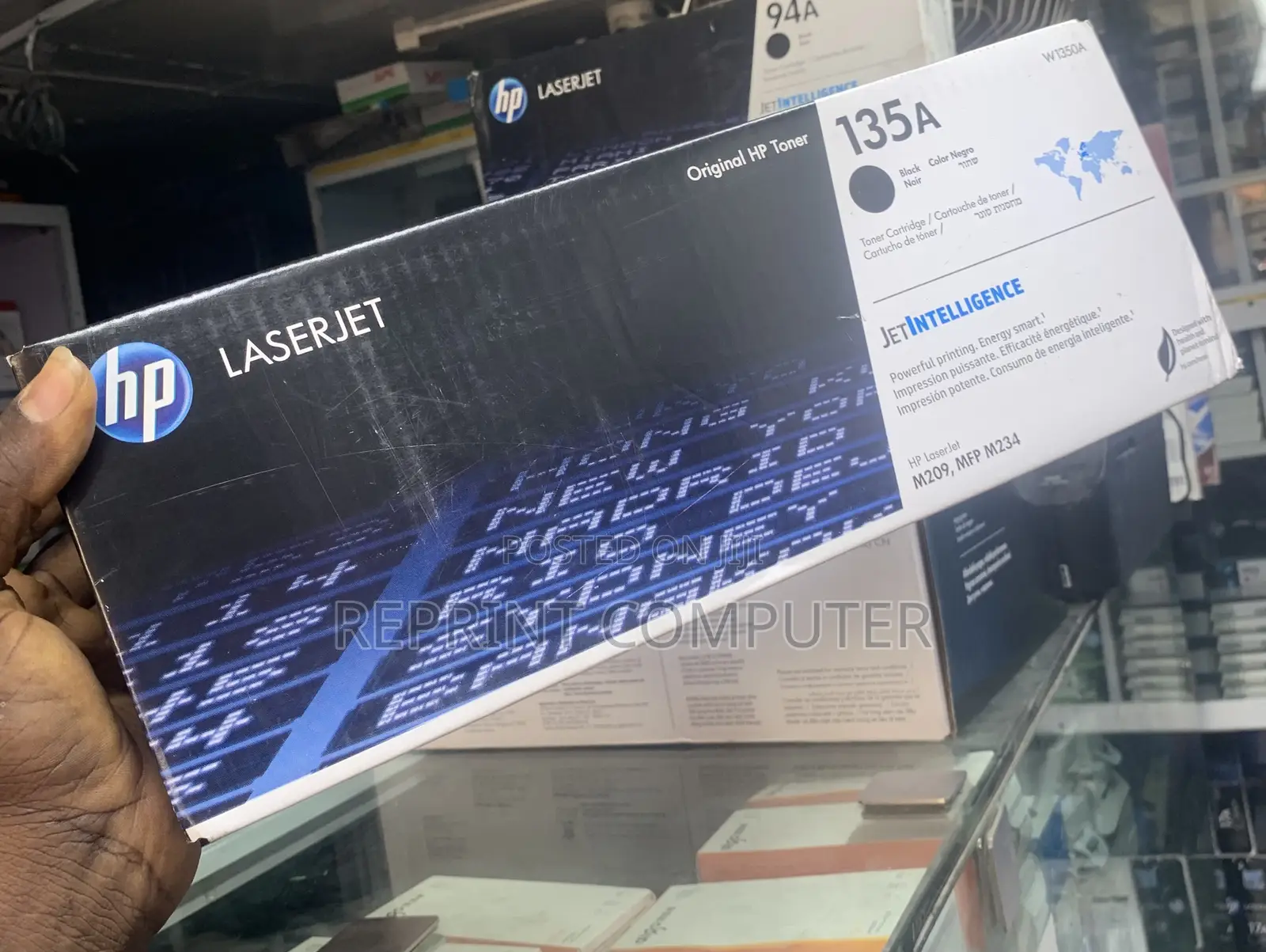 Hp 135a Black Original Laserjet Toner Catridge