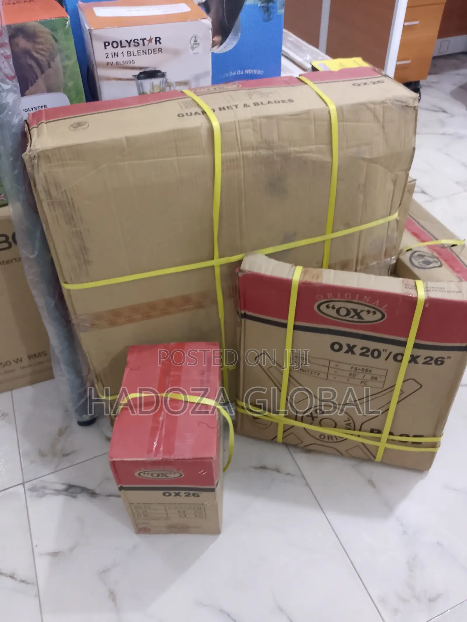 Reliable and Efficient OX Standing Fan