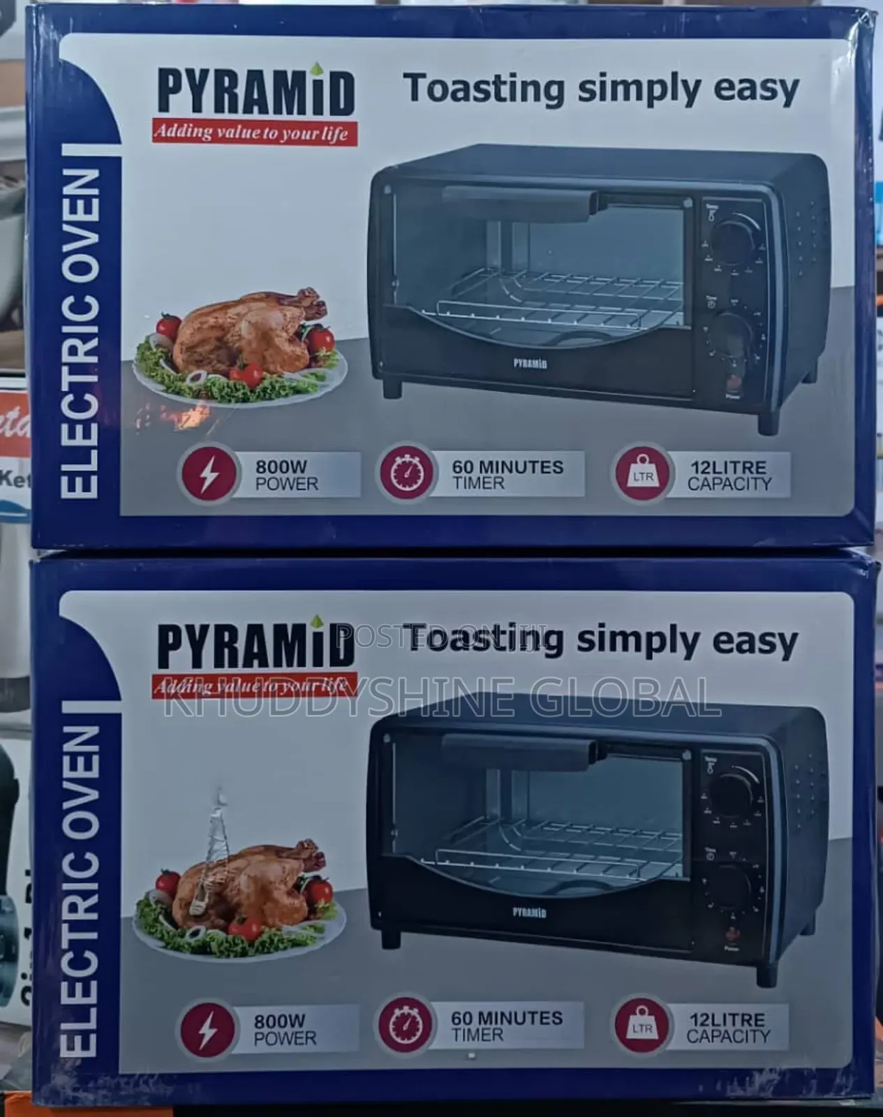 Pyramid 12L Electric Oven