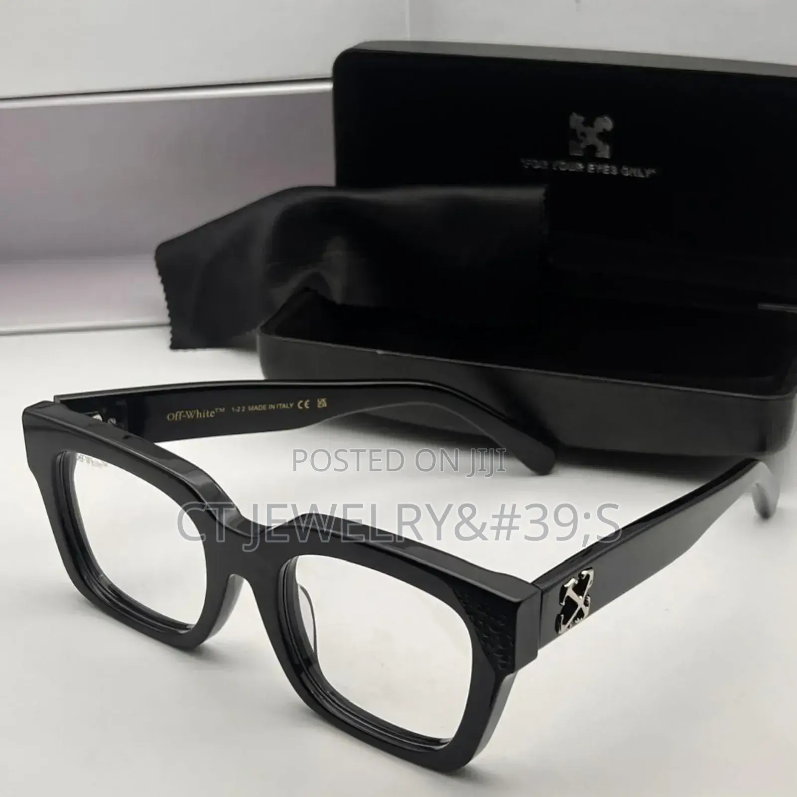 Luxury Premium: OFF-WHITE New Version Thick Frame