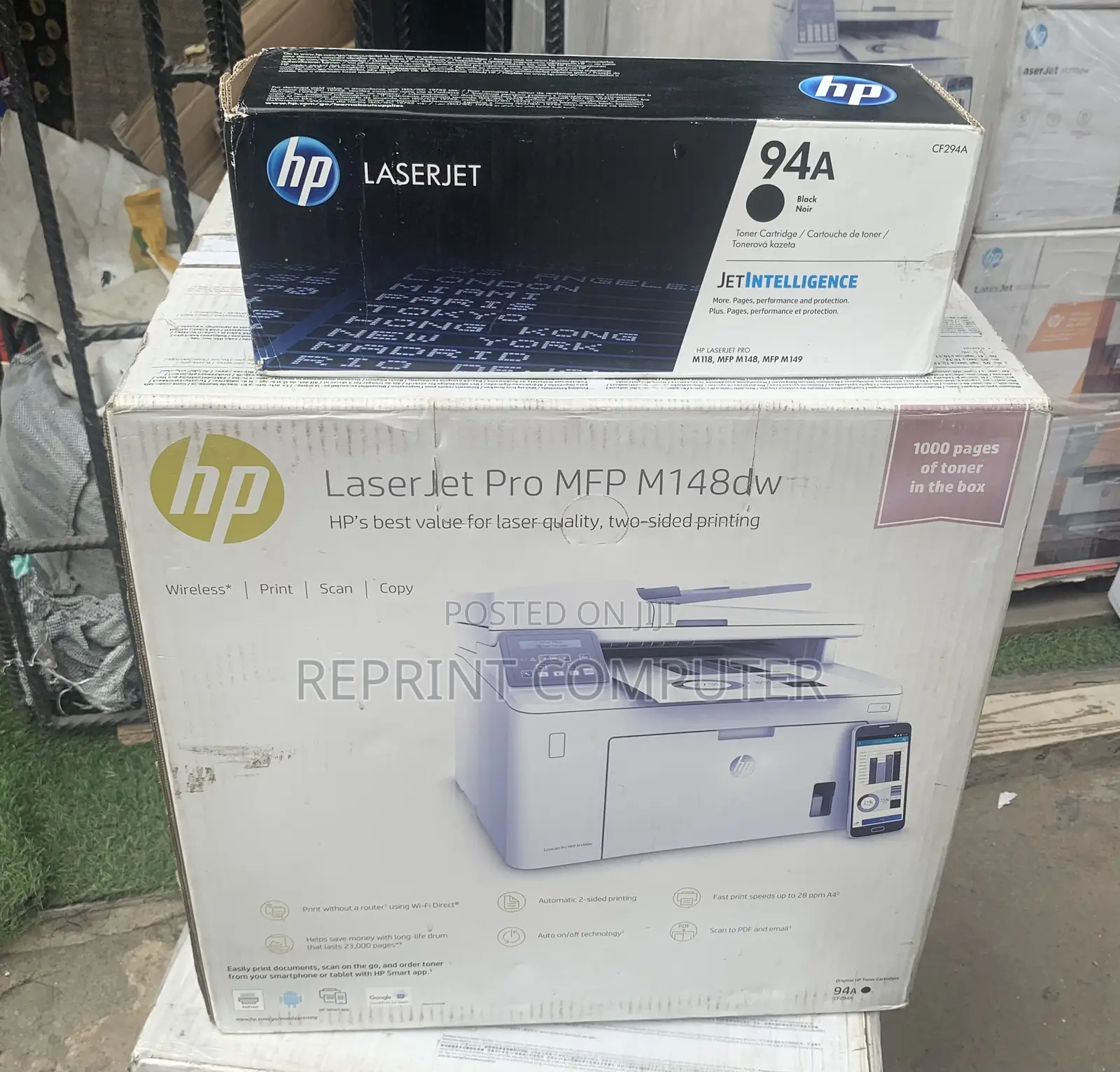 Hp Laserjet Pro M148dw All-in-One Printer With Extra Toner