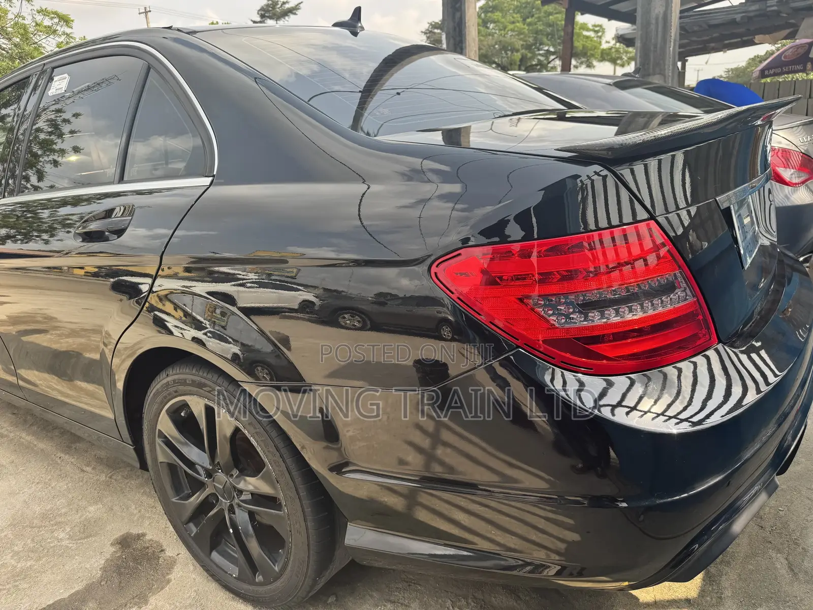 Mercedes-Benz C300 2012 Black
