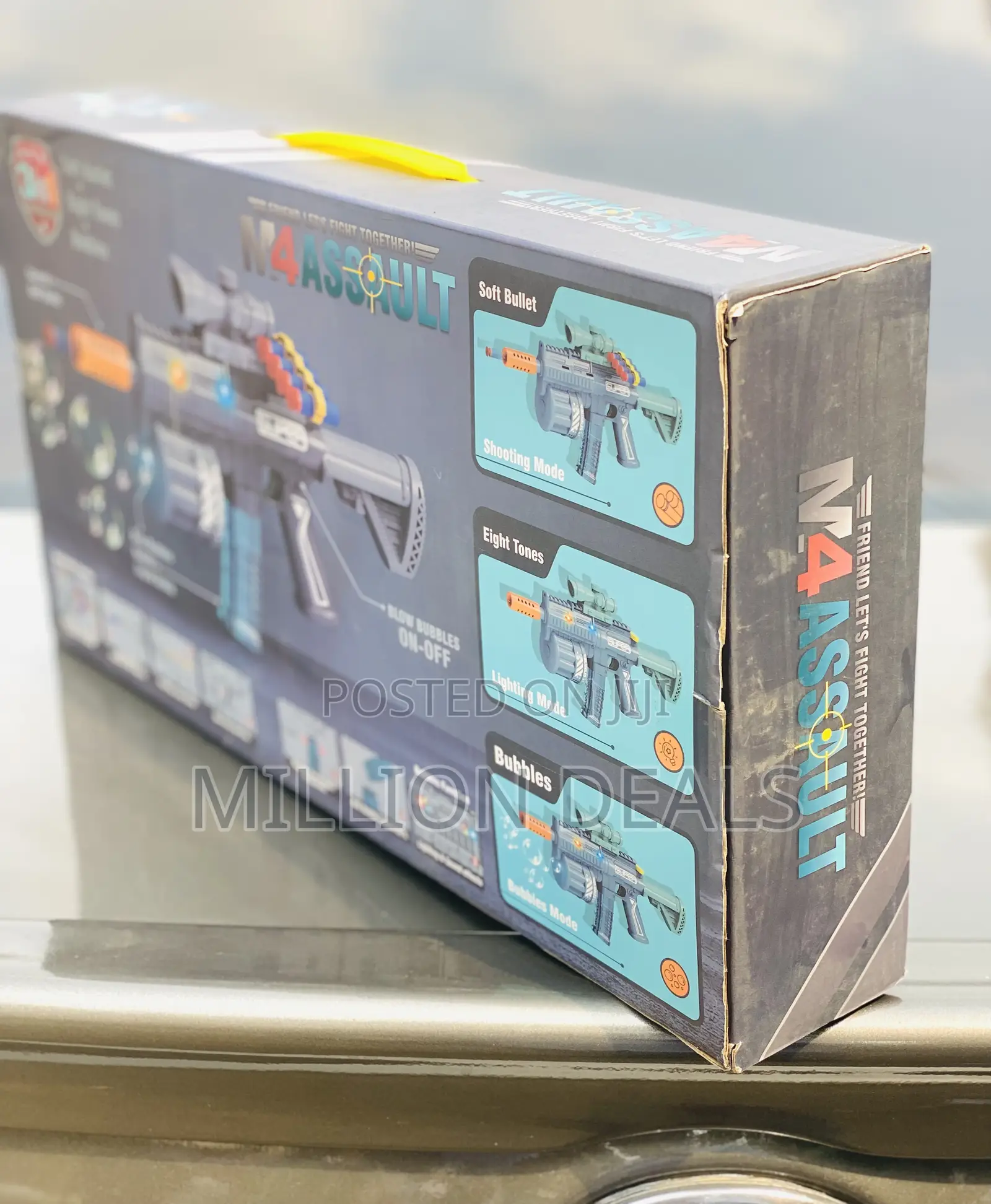 Ultimate Tactical 3in1 M4 Assault Soft Shooter Toy Gun