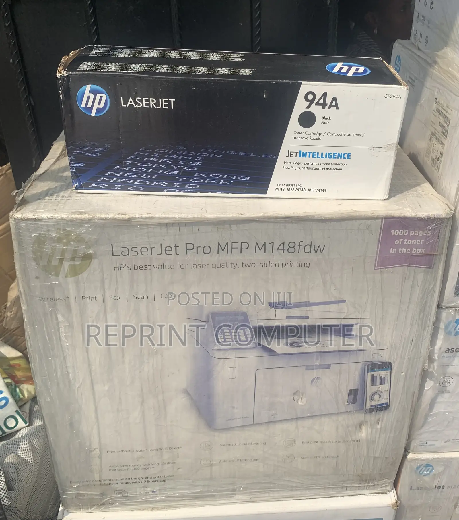 Hp Laserjet Pro M148fdw Printer With Extra Toner Catridge
