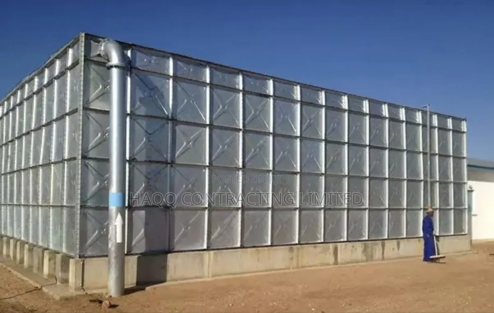 Braithwaite Galvanized Pressed Steel Water Tank