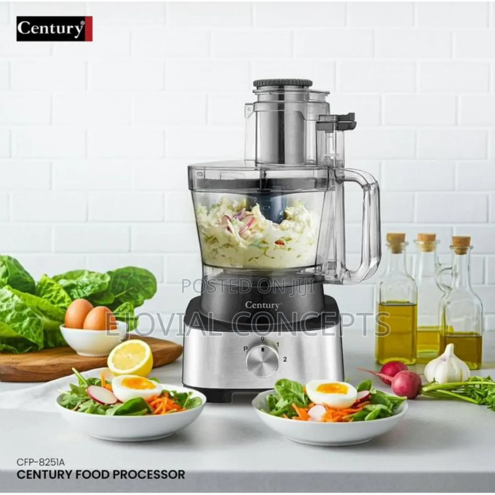 Century 11in1 Food Processor CFP-8251-A 1200W