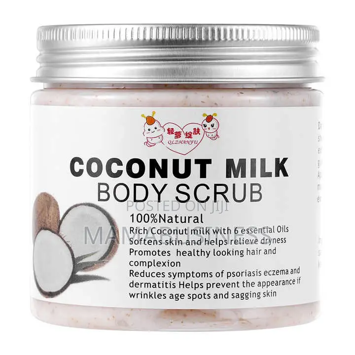 Coconut Milk Body Scrub With Essential Oil - 250g