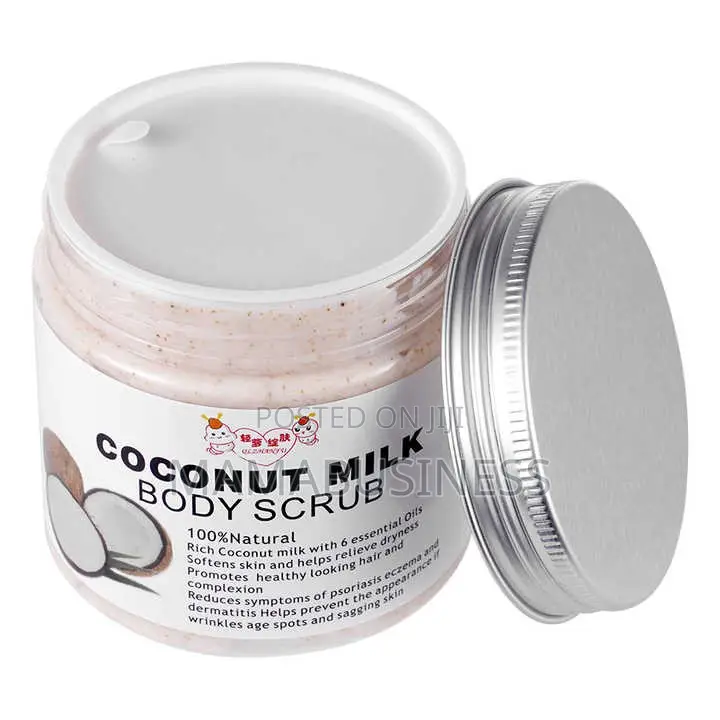 Coconut Milk Body Scrub With Essential Oil - 250g