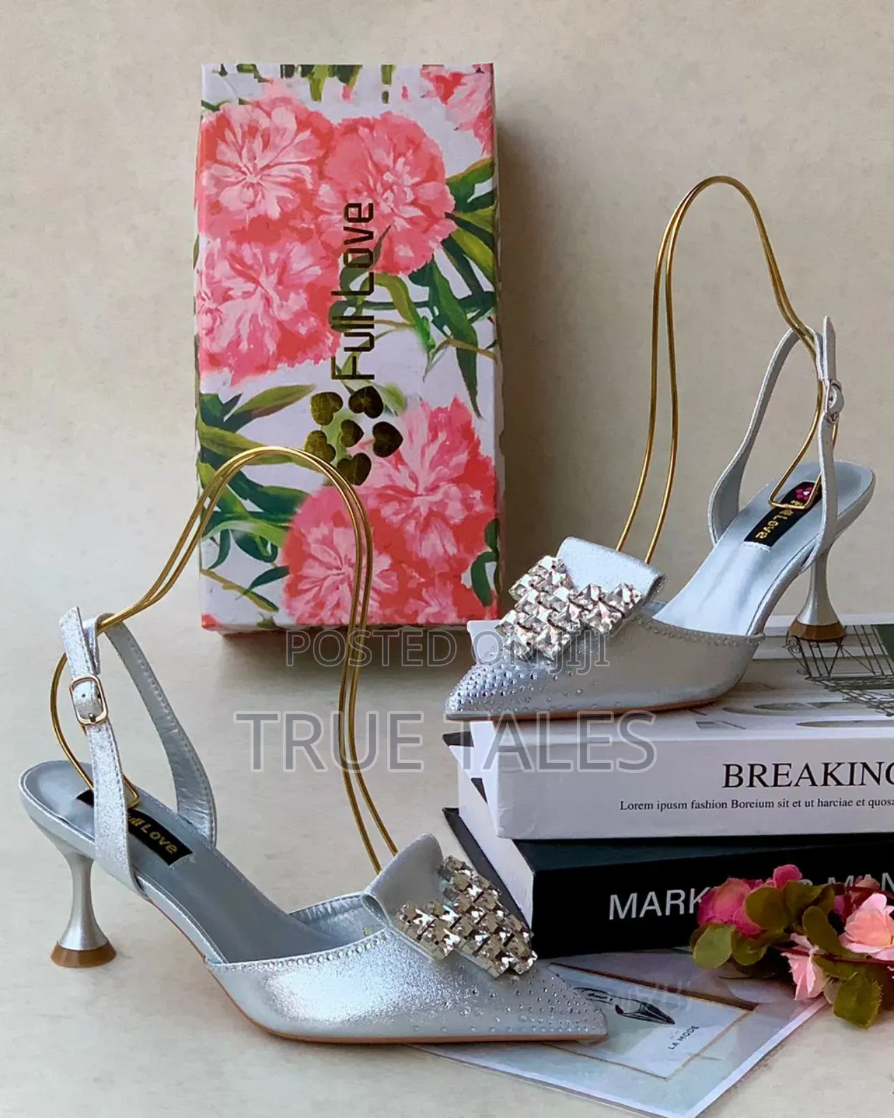 Balanced Party Medium Heels Sandals Half Shoes