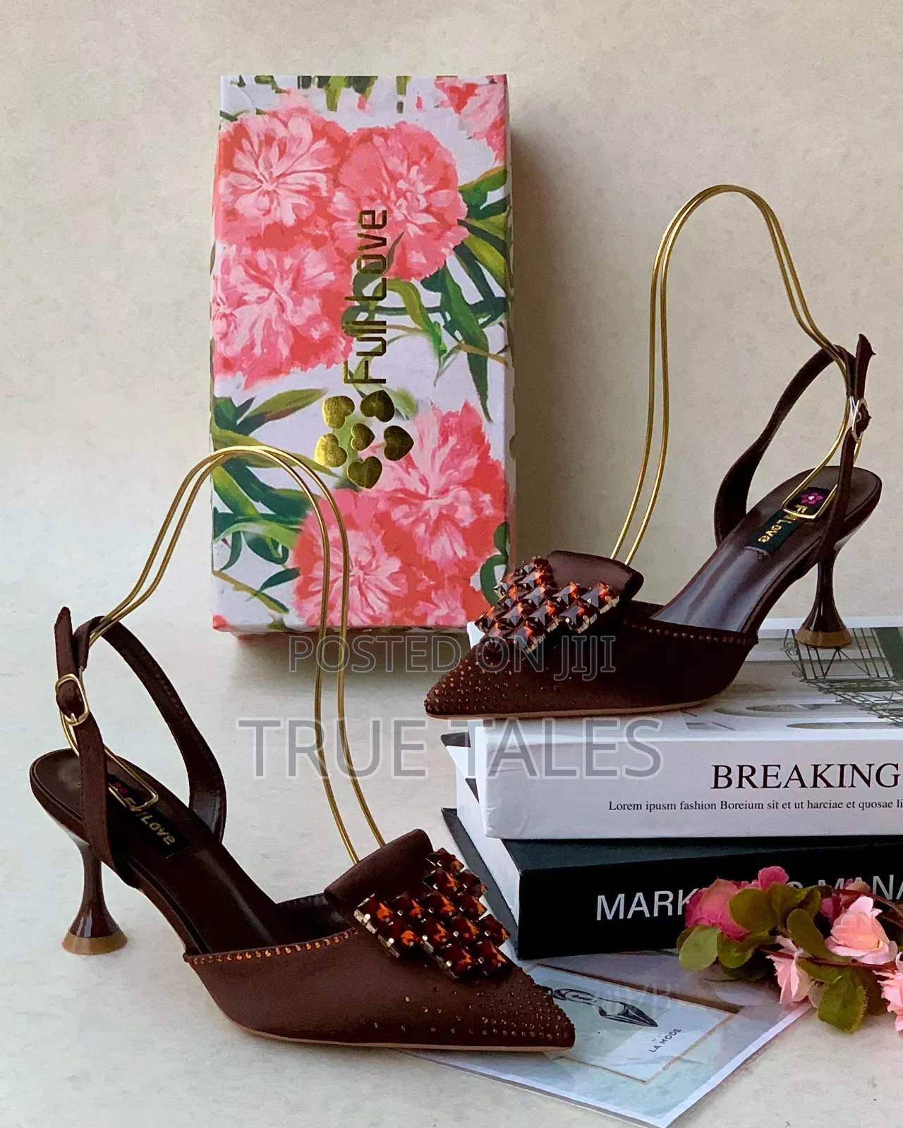 Balanced Party Medium Heels Sandals Half Shoes