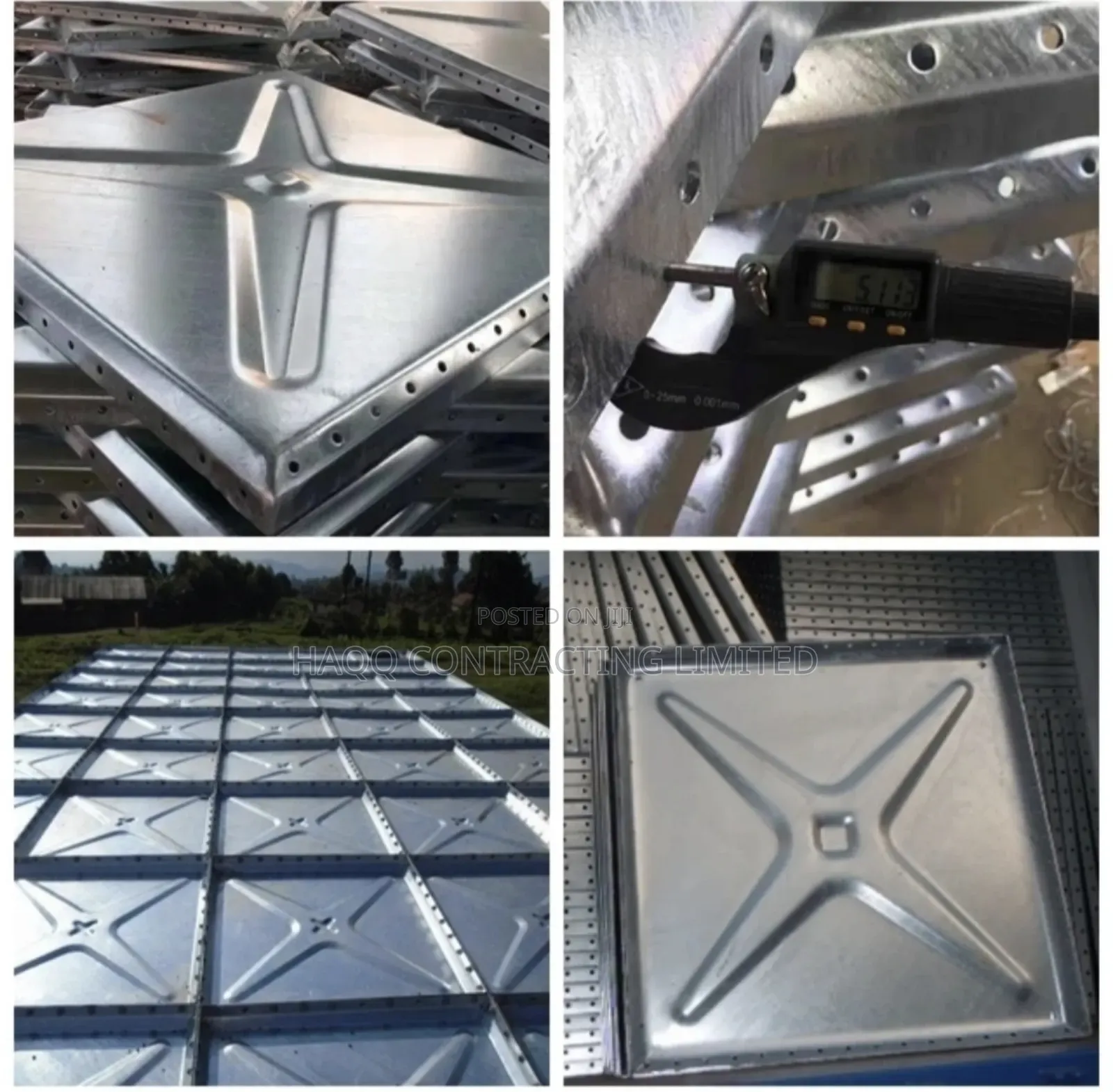 Galvanized Top Quality Pressed Steel Braithwaite Water Tank