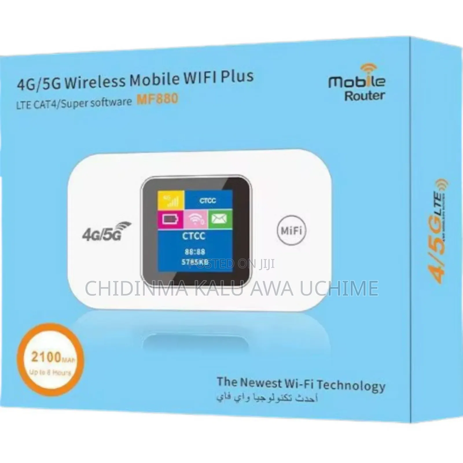 5G CTCC Wireless Mobile Wifi Plus