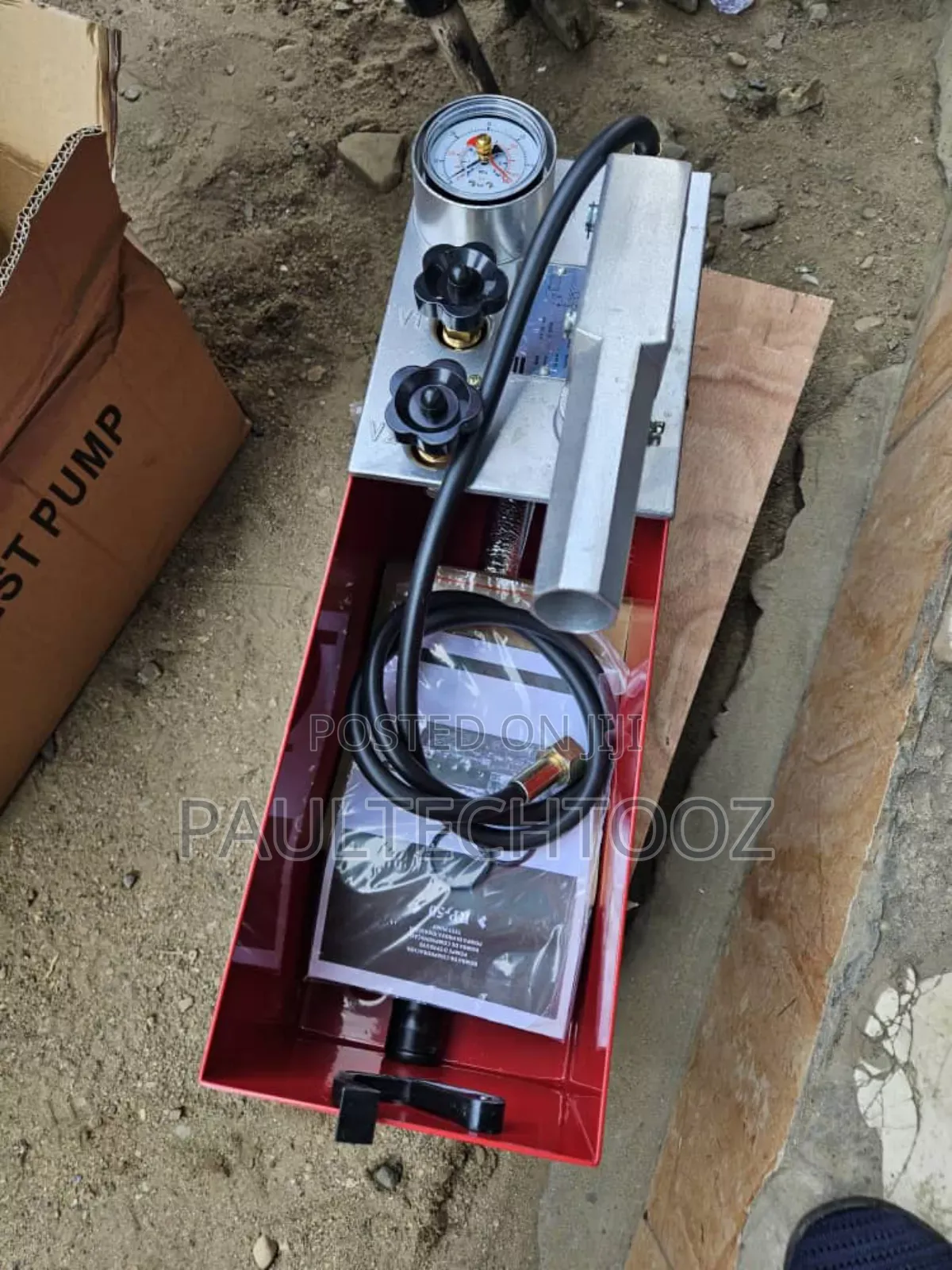 Pressure Testing Buckets