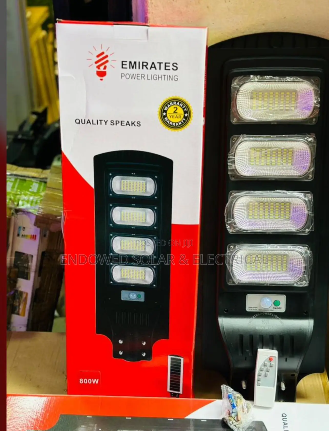 800W All in Solar Street Lights Are Available in Stock
