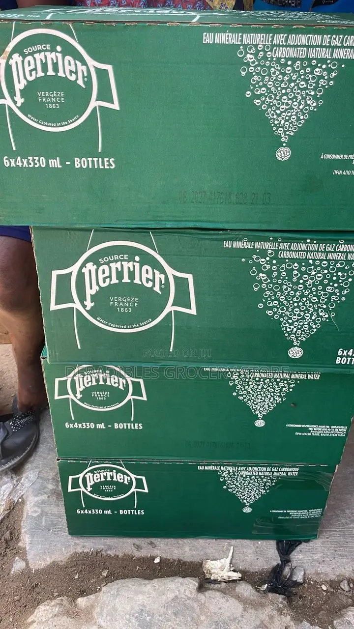 Perrier Carbonated Mineral Water 330ml