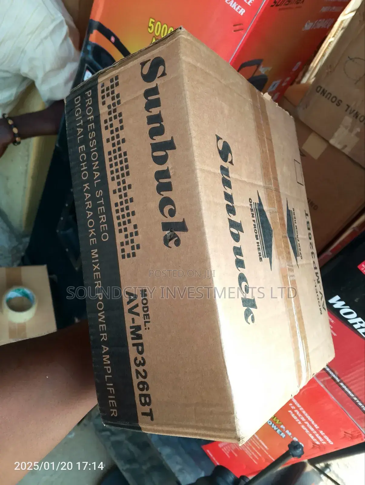 Sunbuck Stereo Amp For Wall Speakers & Ceiling Speakers.