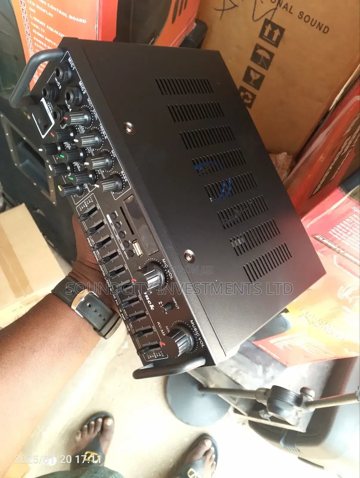 Sunbuck Stereo Amp For Wall Speakers & Ceiling Speakers.