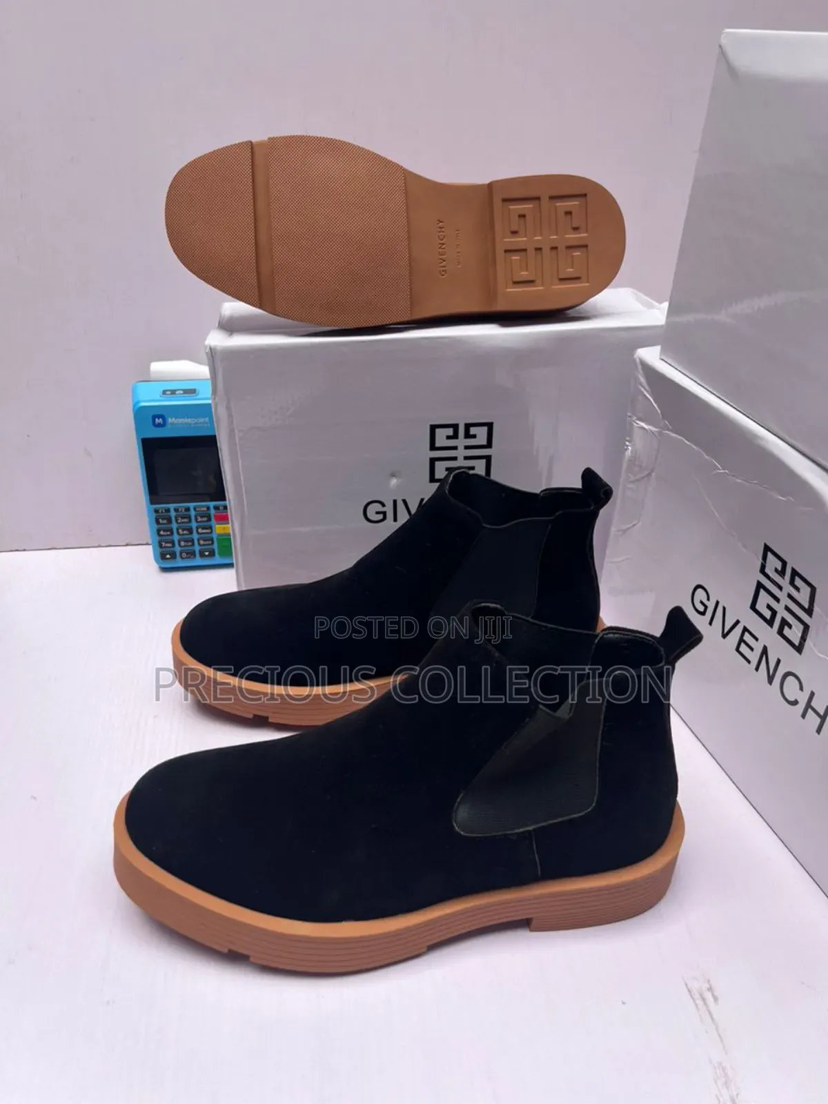 Givenchy Suede Brown Sole Ankle Shoe