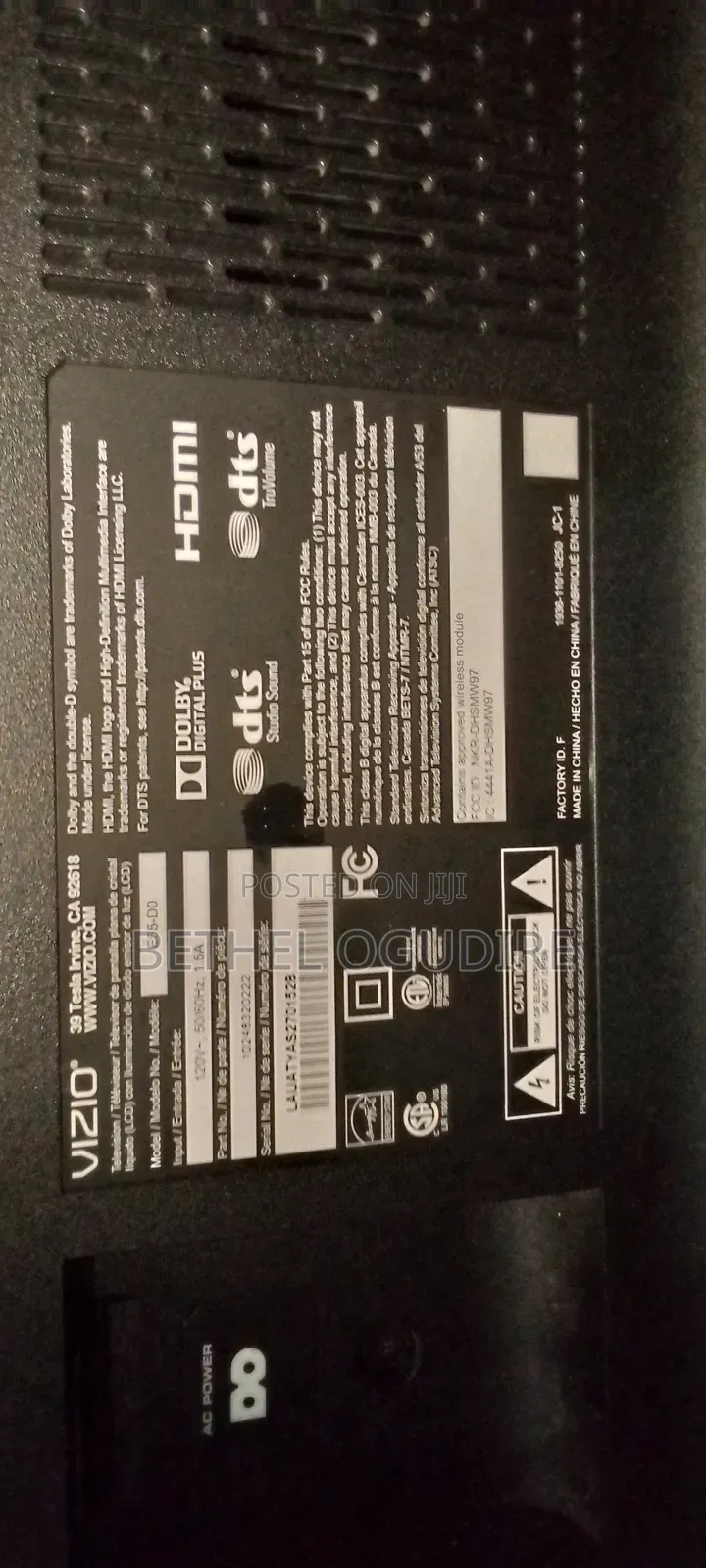 Vizio Smart Television
