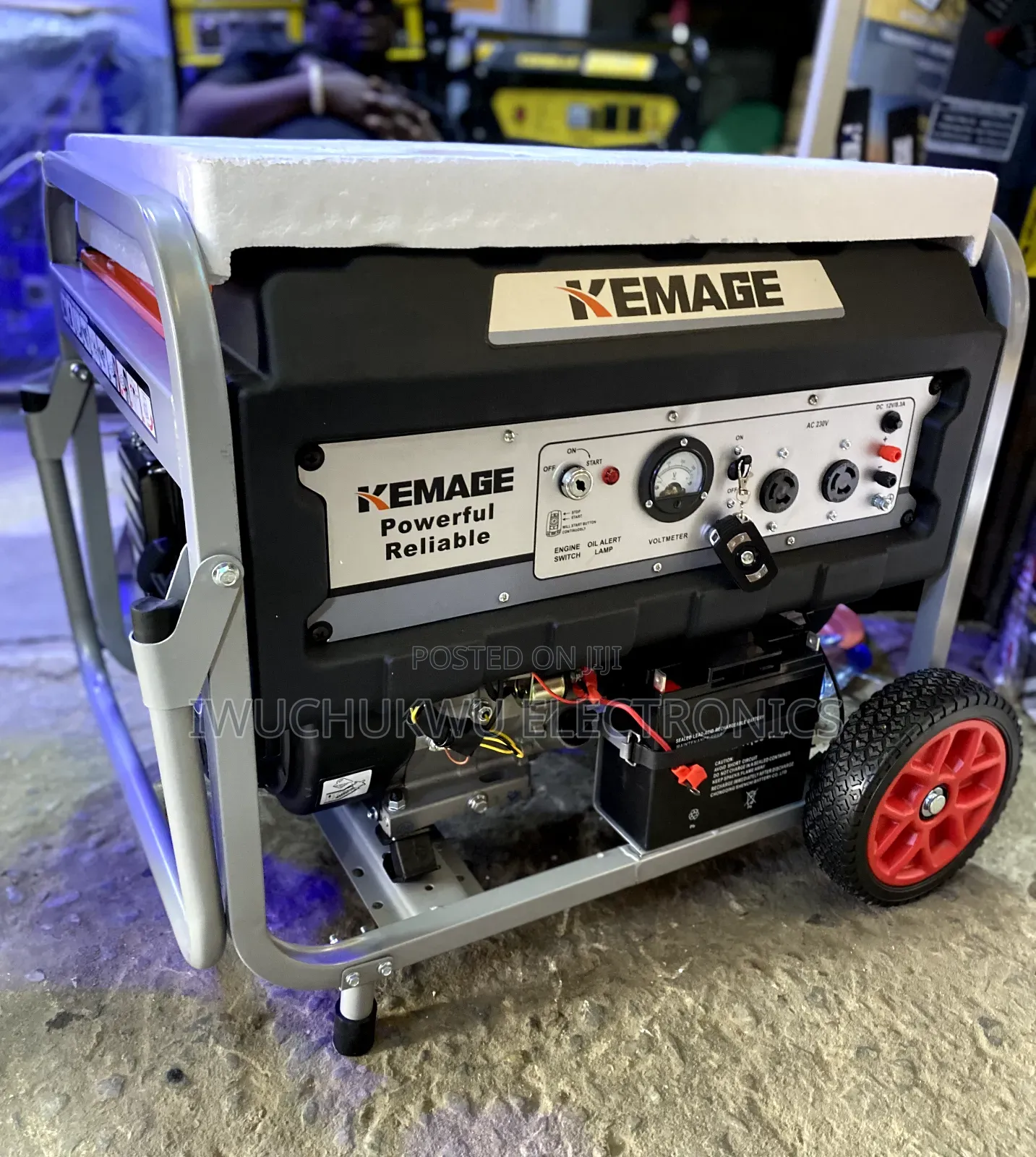 Km11000e2r 10kva Kemage Remote Control Petrol Generator