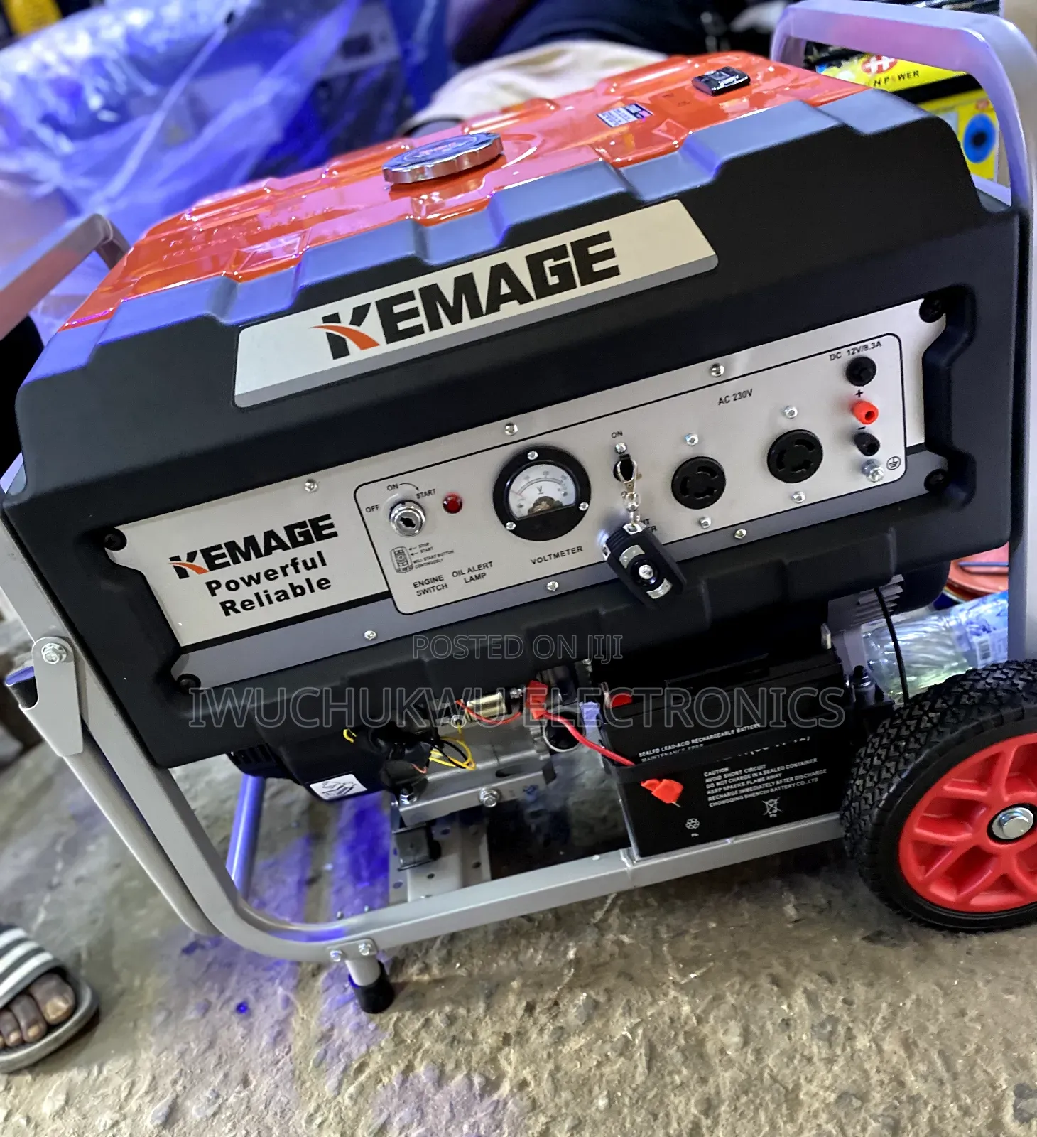 Km11000e2r 10kva Kemage Remote Control Petrol Generator